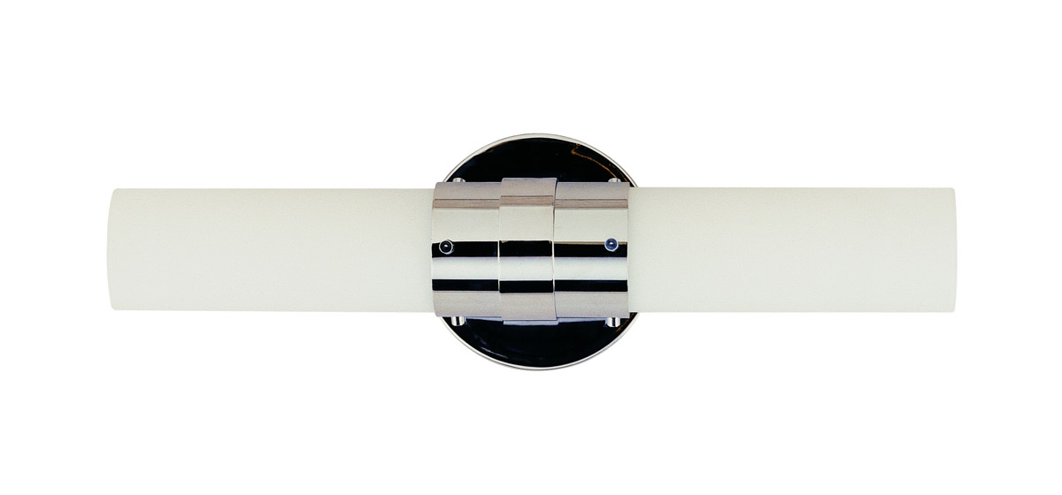 Fusion 2 Light 5 inch Brushed Nickel Wall Lantern