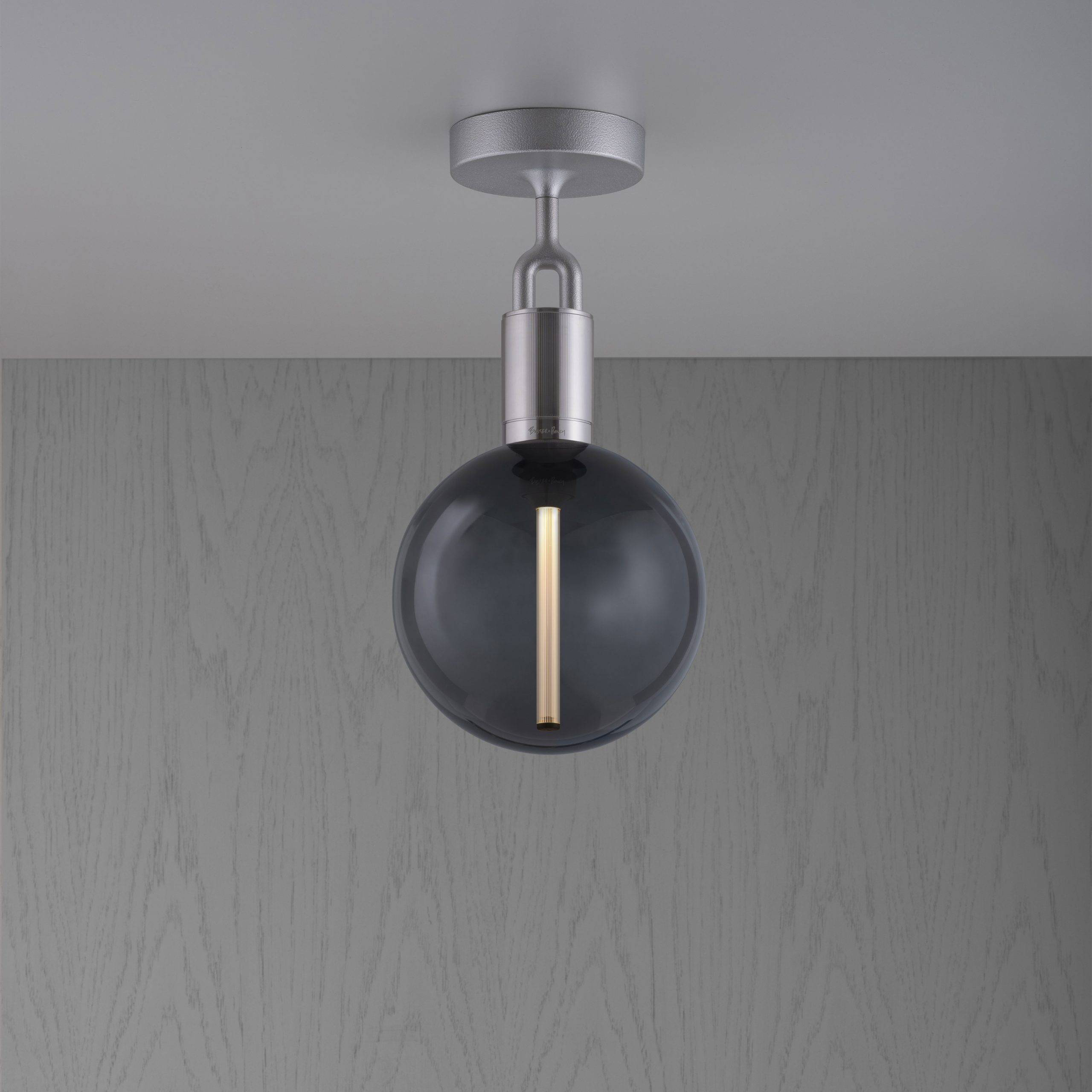 Forked LED 7.87 inch Steel Flush Mount Ceiling Light