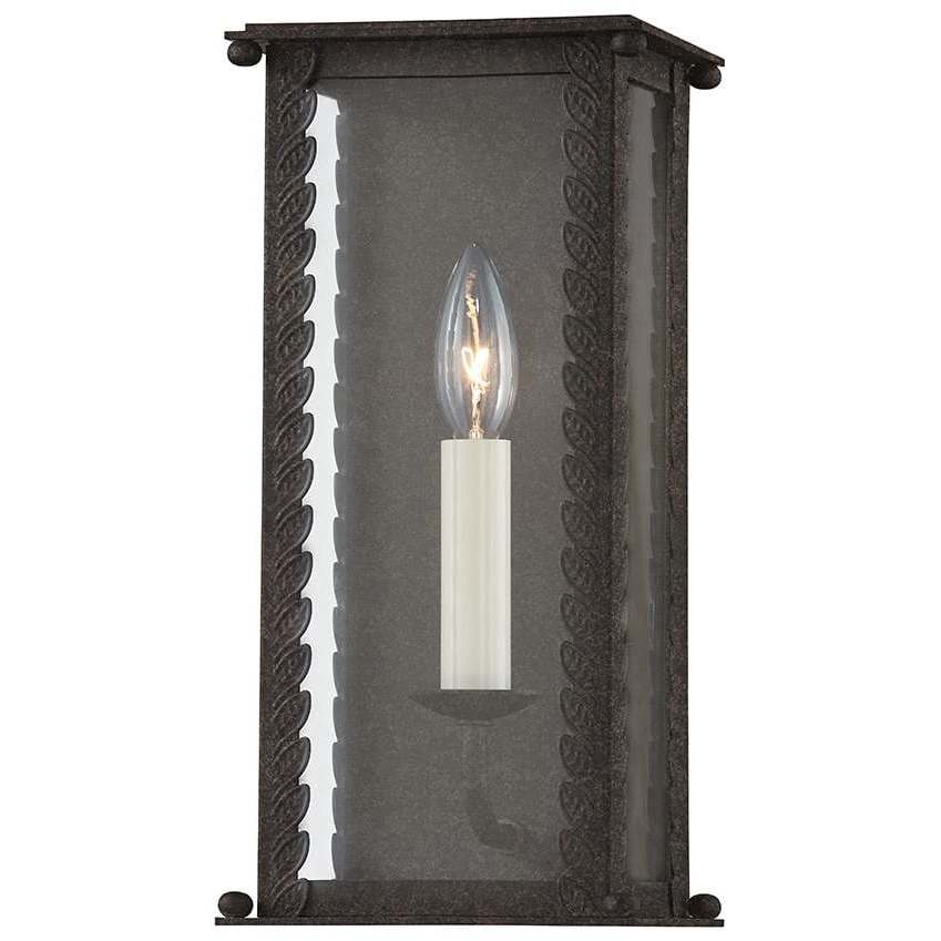Zuma 1 Light 13 inch French Iron Outdoor Wall Sconce