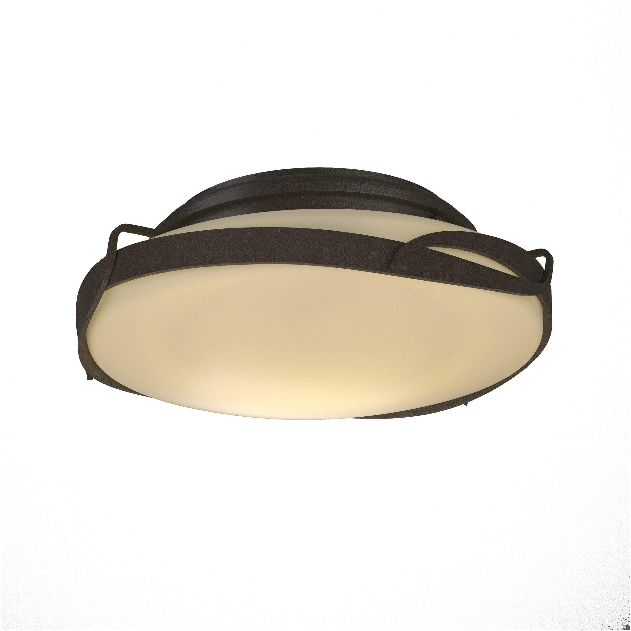 Flora 2 Light 13.9 inch Dark Smoke Flush Mount Ceiling Light