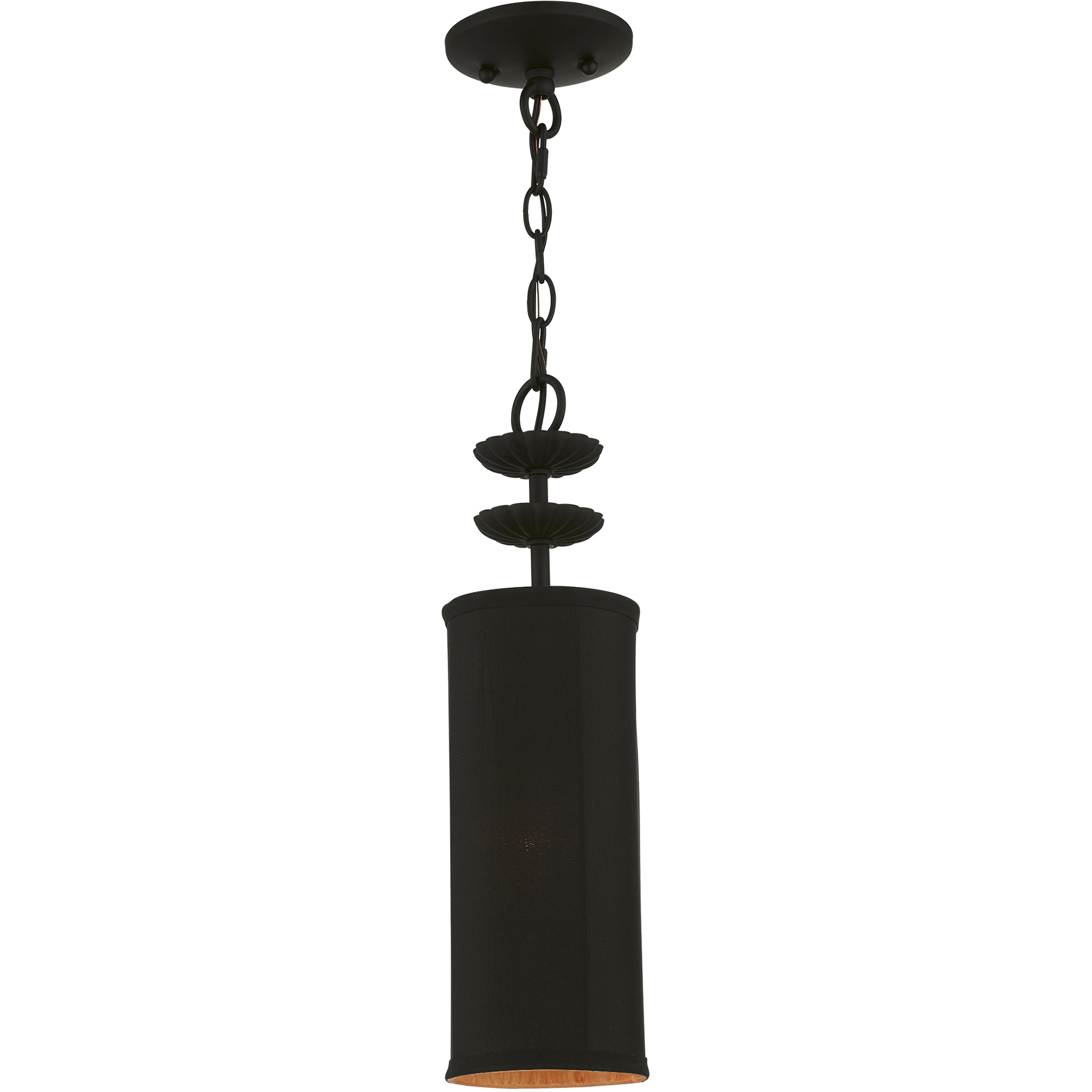 Winchester 1 Light 5.13 inch Black Mini Pendant Ceiling Light