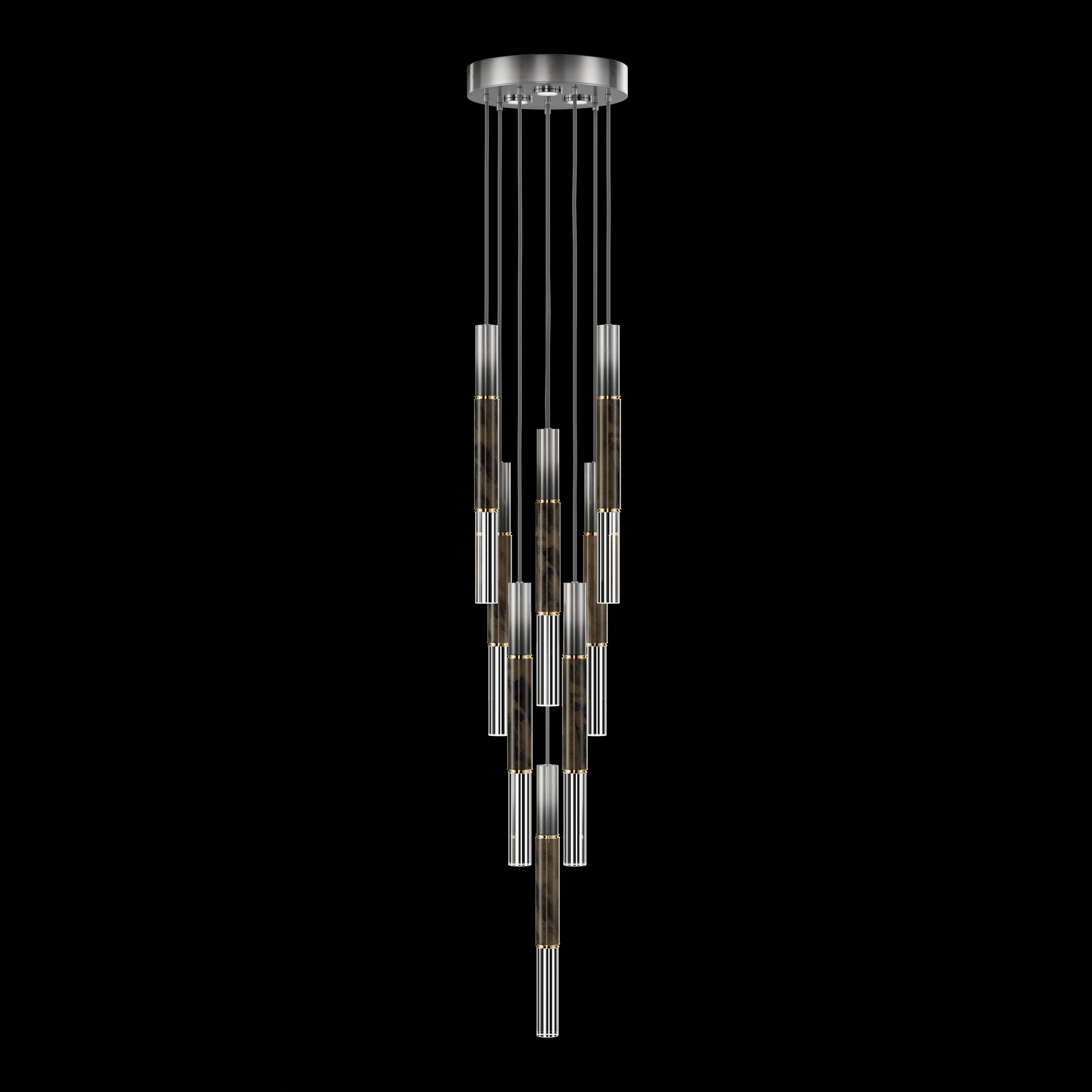 Antonia 11 Light 16 inch Silver Pendant Ceiling Light