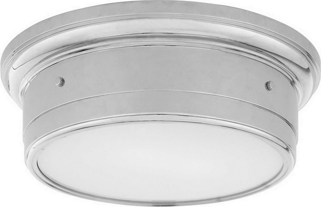 Visual Comfort Studio Siena 2 Light Flush Mount in Antique Nickel SS4016AN-WG - Open Box