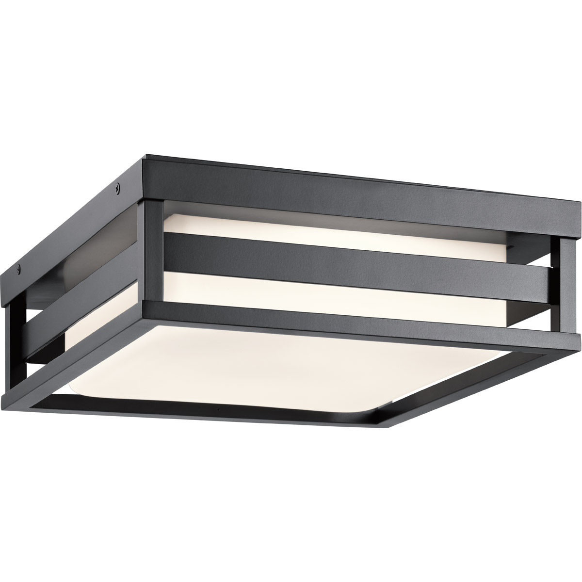 Kichler Lighting Ryler Outdoor LED Ceiling Light Black