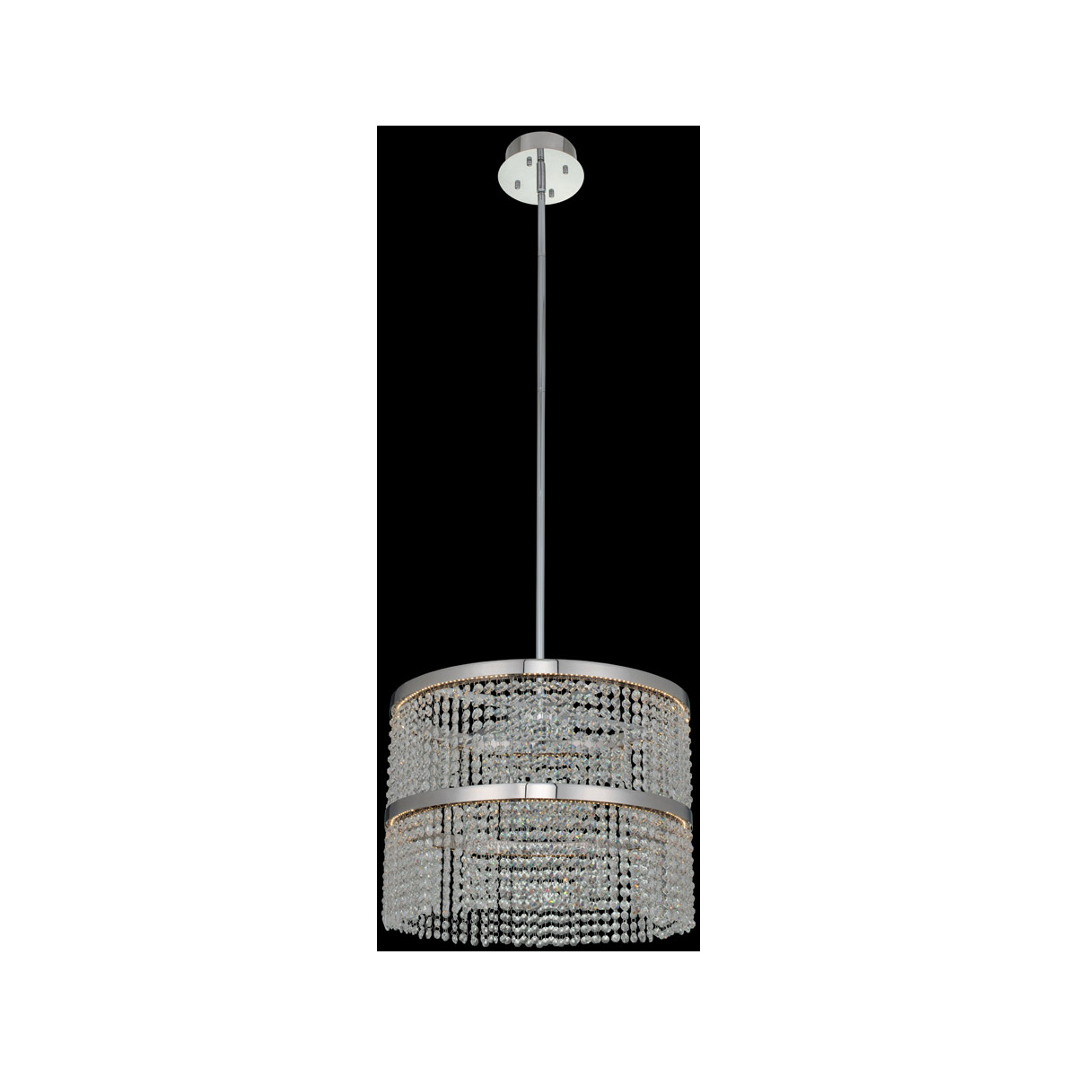 Cortina LED 27 inch Chrome Pendant Ceiling Light