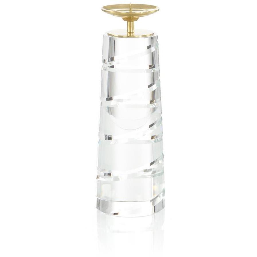 Crystal Spire II 14.25 X 5 inch Candleholder