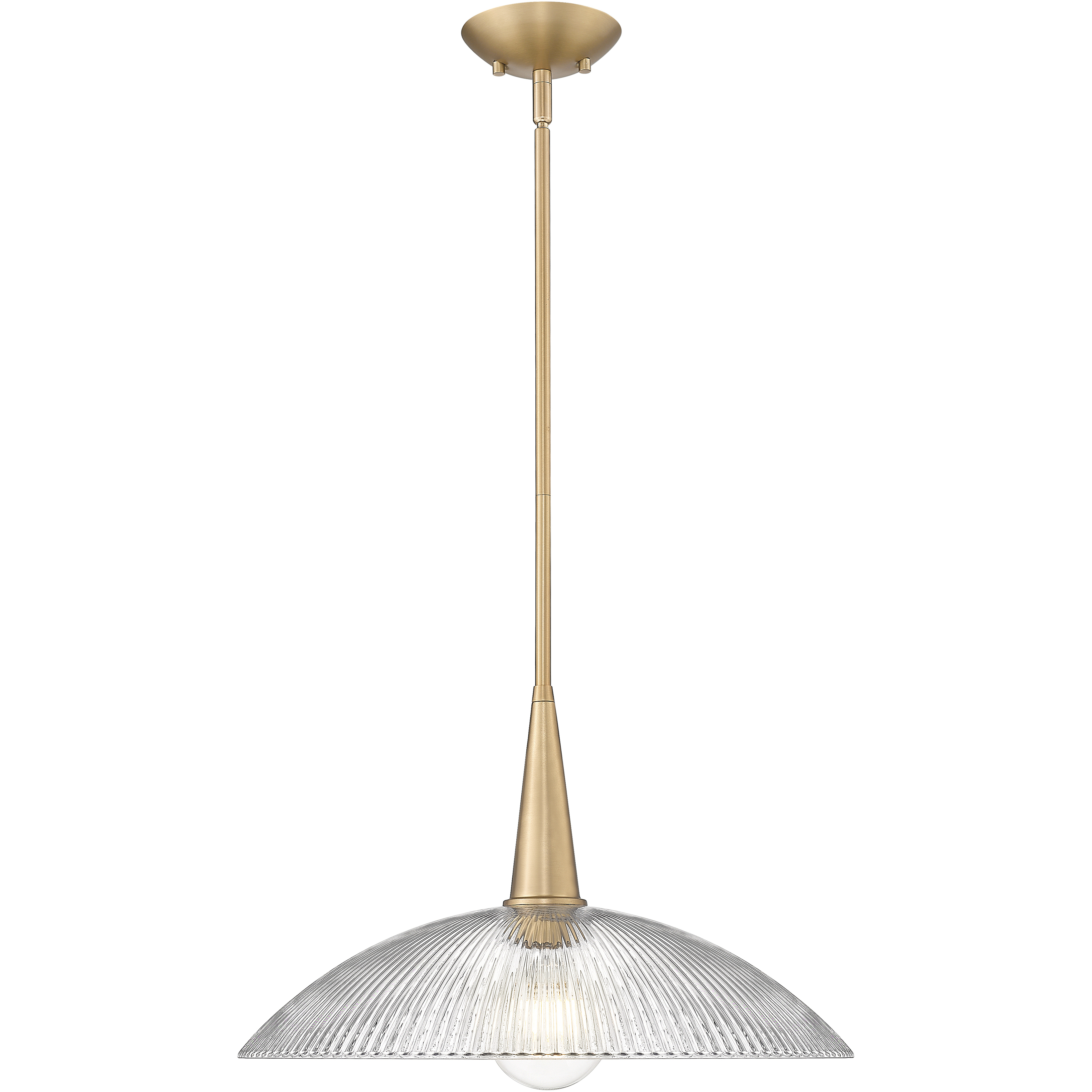 Lunelle 1 Light 18 inch Modern Gold Pendant Ceiling Light