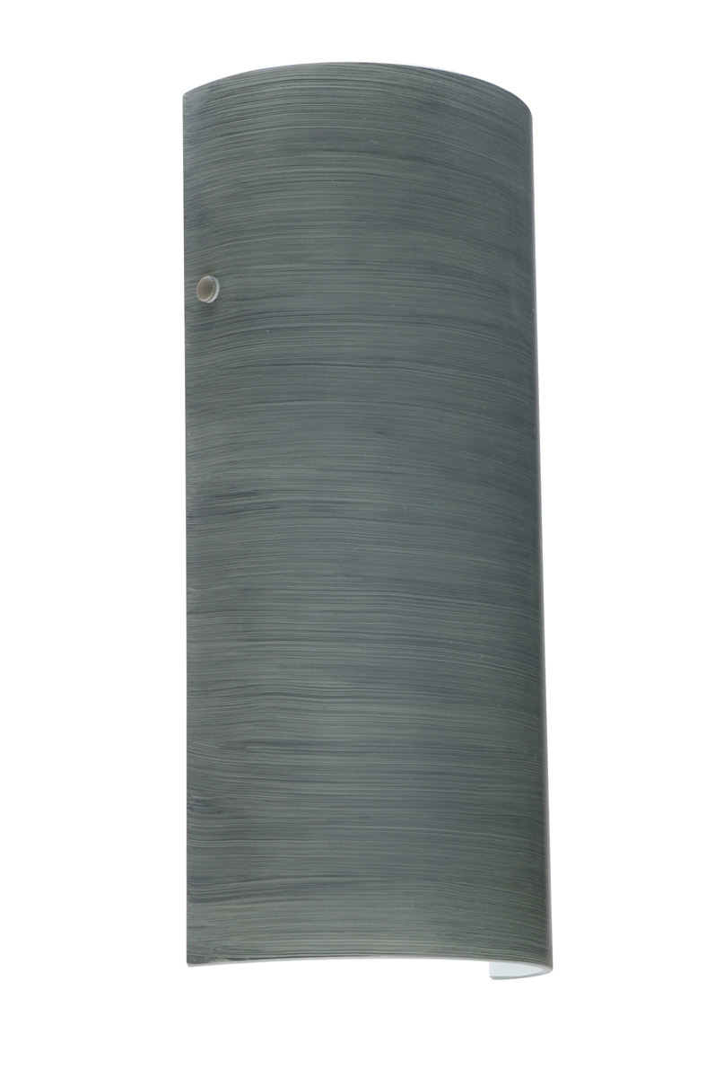Torre 14 1 Light 6 inch Satin Nickel ADA Wall Sconce Wall Light in Incandescent, Titan Glass