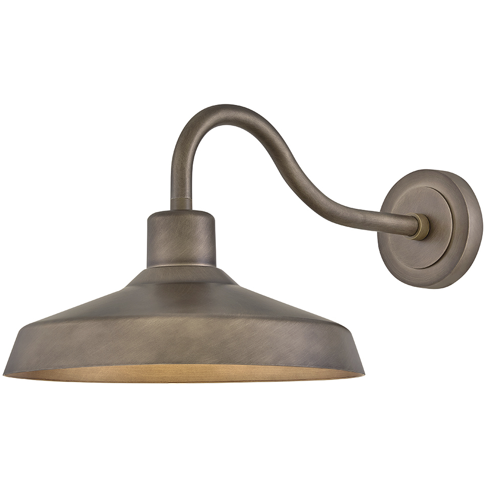 Coastal Elements Forge 1 Light 12.5 inch Burnished Bronze Outdoor Wall Mount Lantern