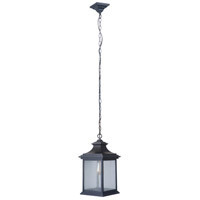 Gentry 1 Light 8.5 inch Midnight Outdoor Pendant