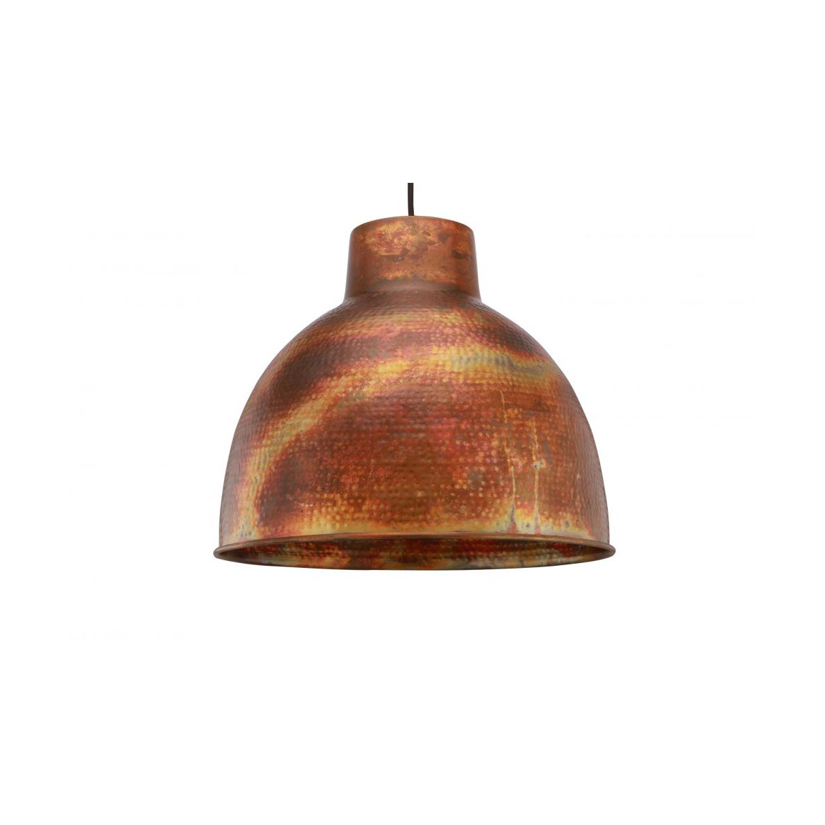 Charita 1 Light 16.5 inch Burnt Copper Pendant Ceiling Light in Incandescent
