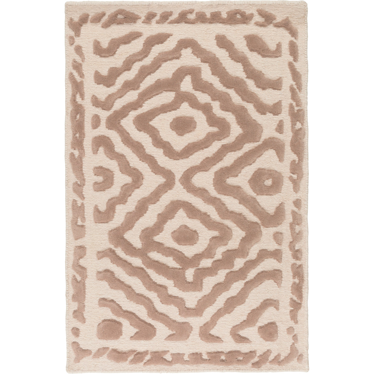 Atlas 36 X 24 inch Tan, Beige Rug
