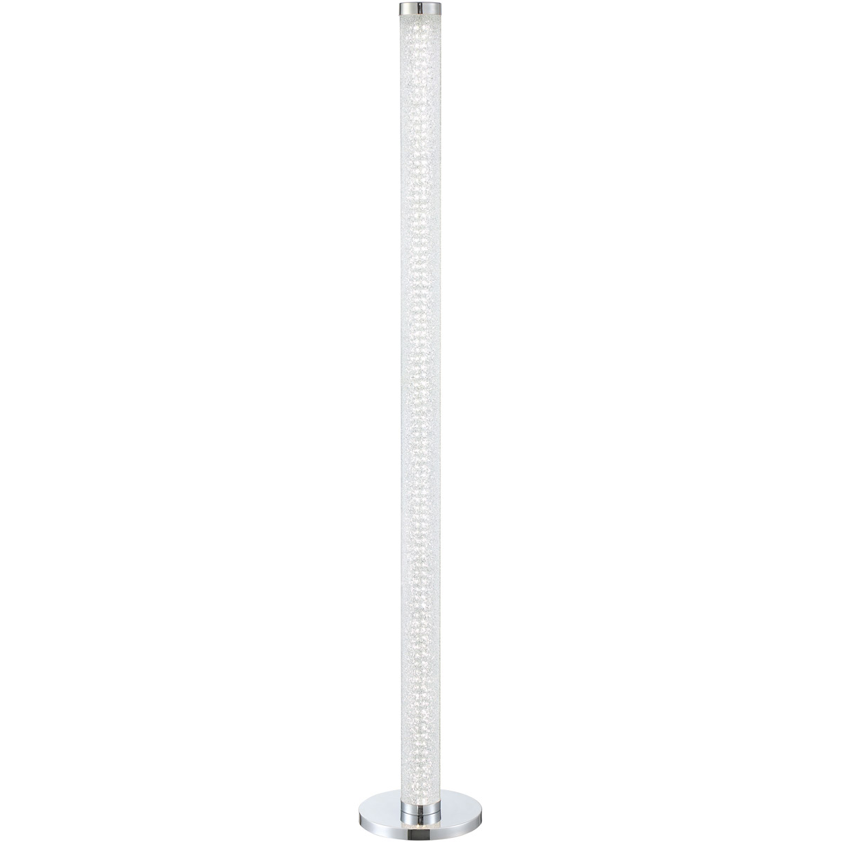 Quilla 63.75 inch 20 watt Chrome Floor Lamp Portable Light in Diamond