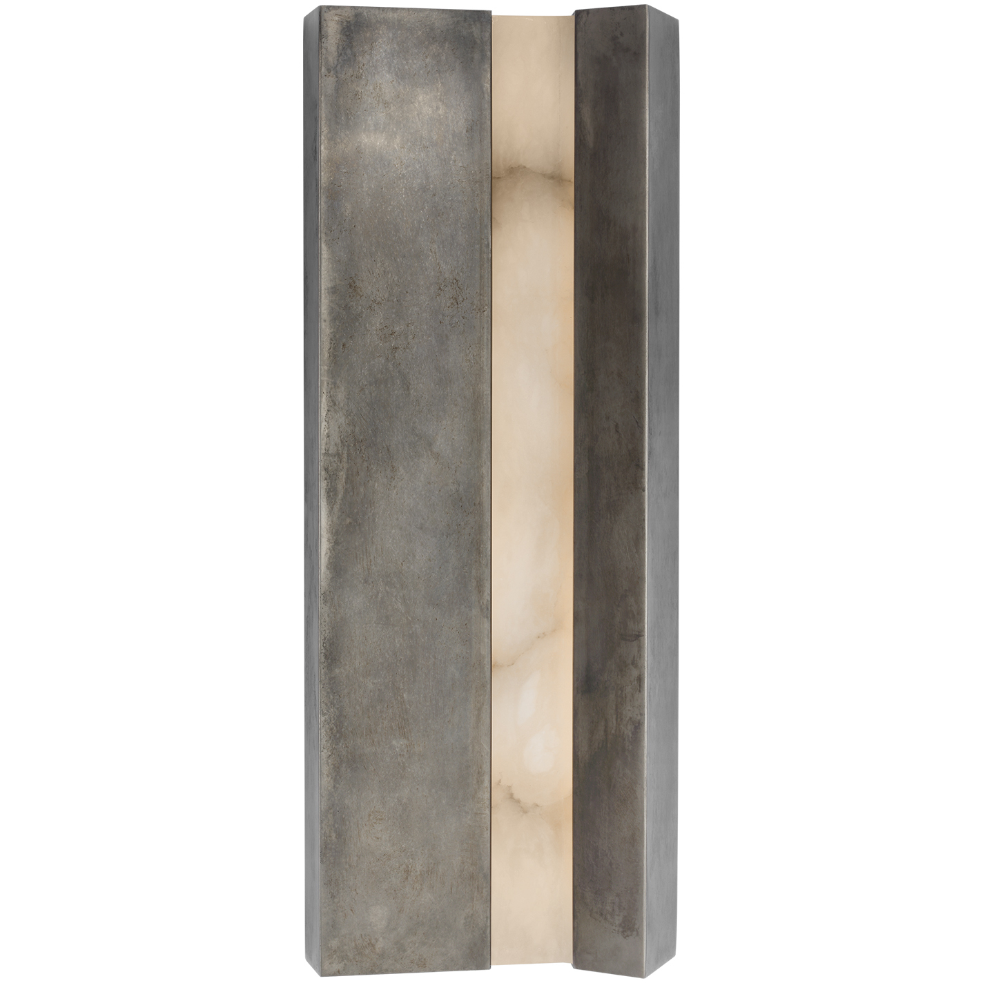 Anne-Marie Barton Austera LED 8 inch Mottled Pewter Sconce Wall Light