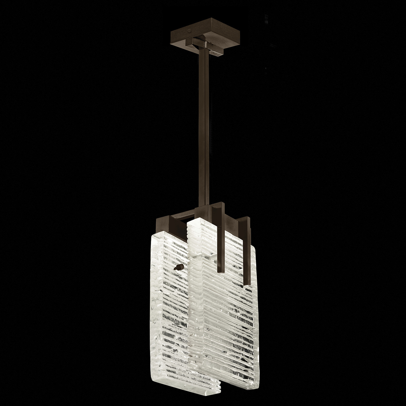 Terra 2 Light 7.75 inch Bronze Pendant Ceiling Light