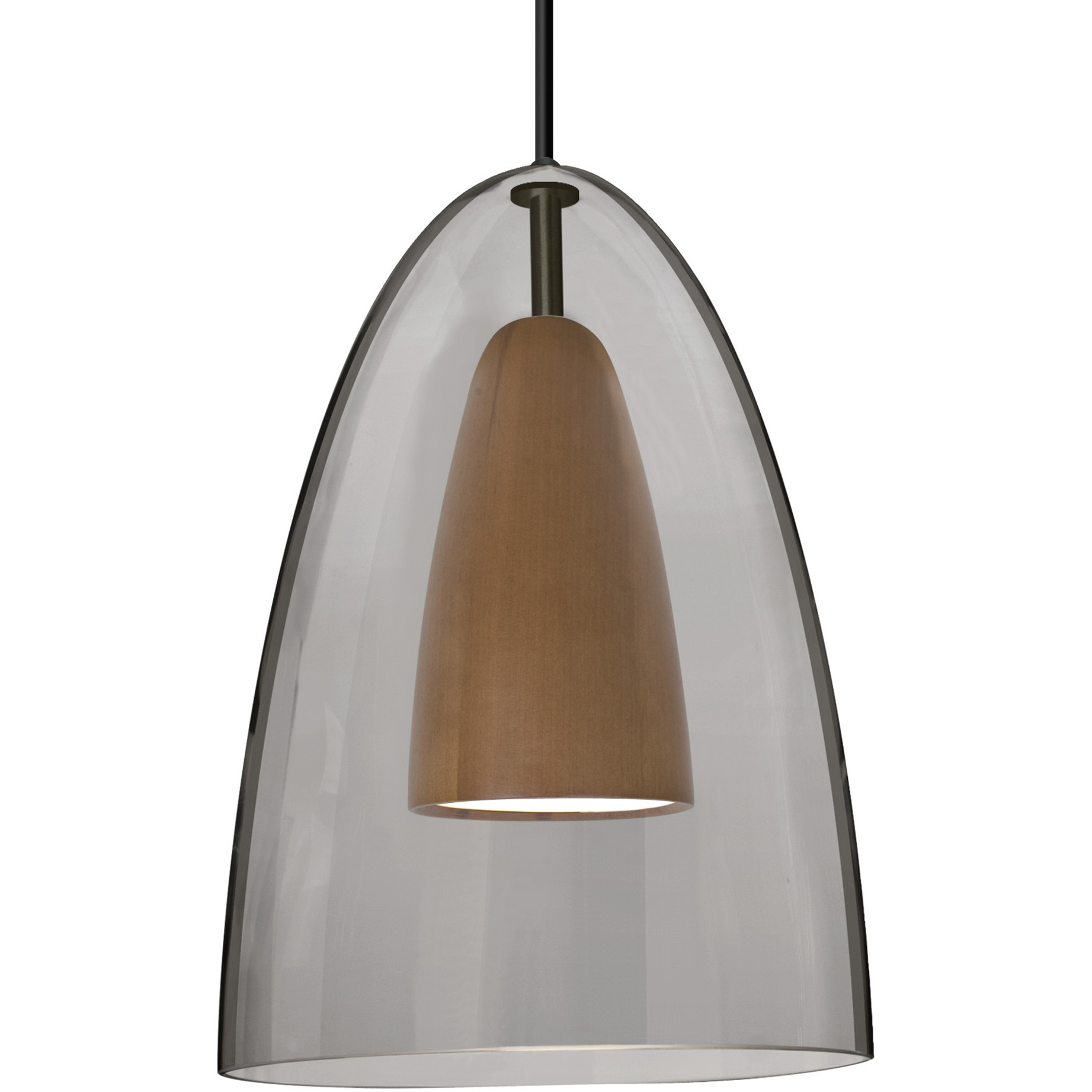 Dano LED Black Cord Pendant Ceiling Light