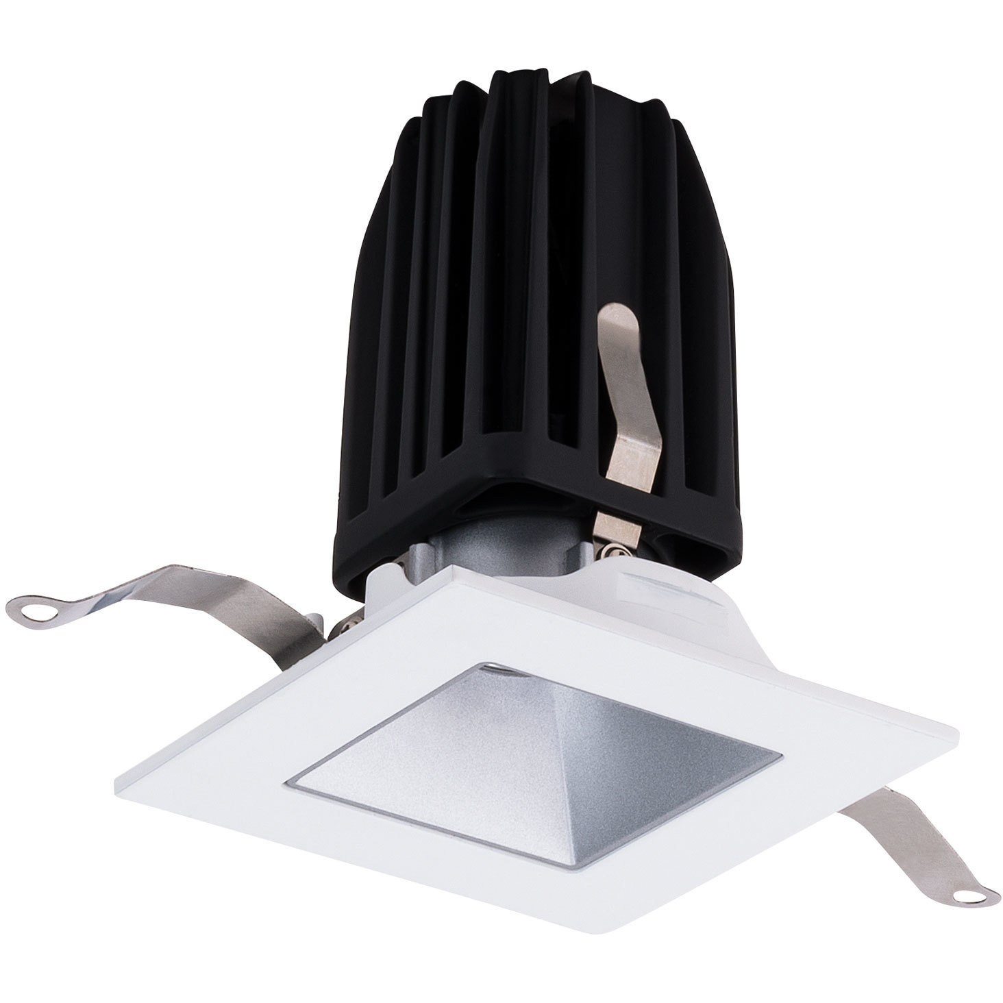 FQ Integrated LED Haze/White Recessed Trim in 1800-3000K, 2" LED