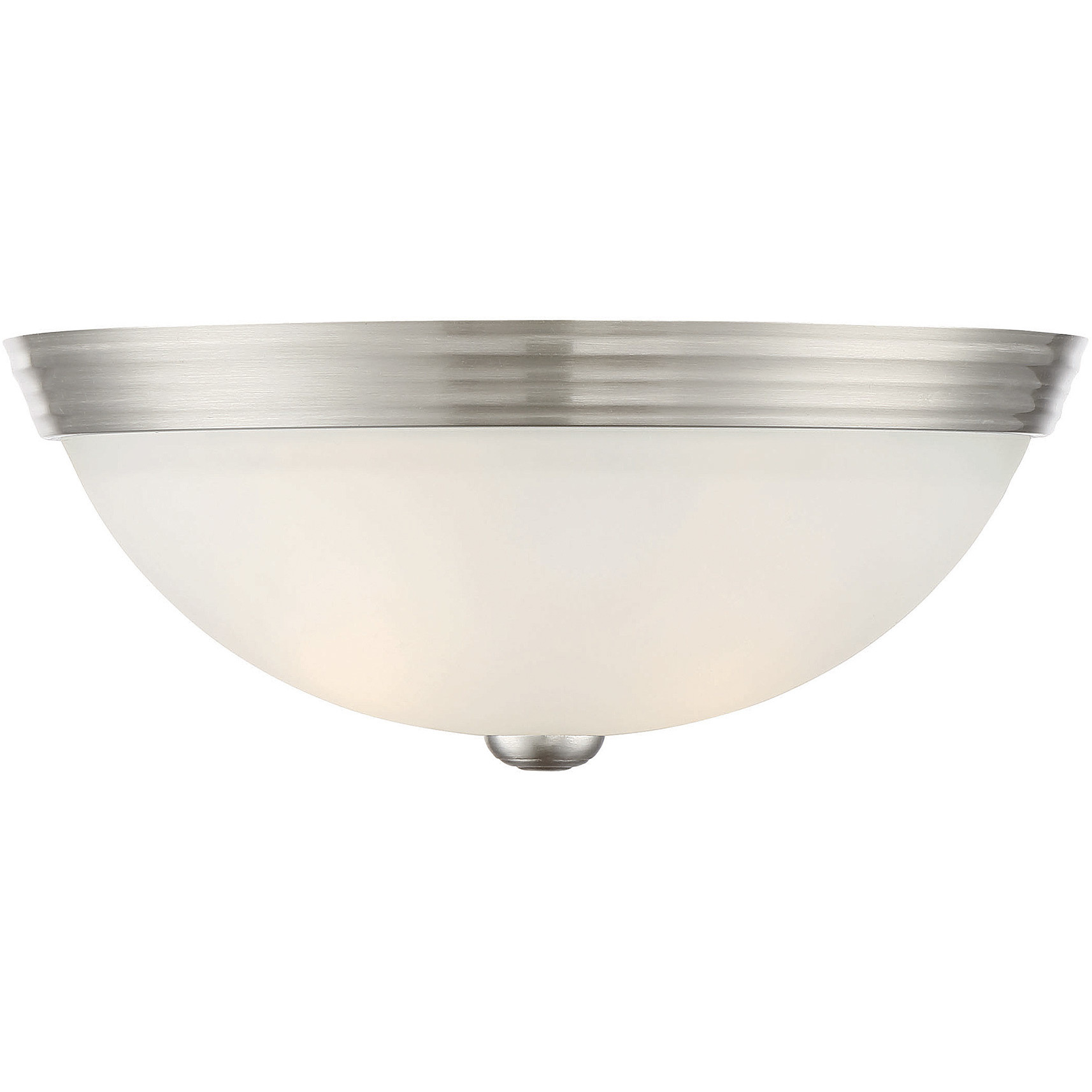 Stella 2 Light 13 inch Satin Nickel Flush Mount Ceiling Light, Essentials