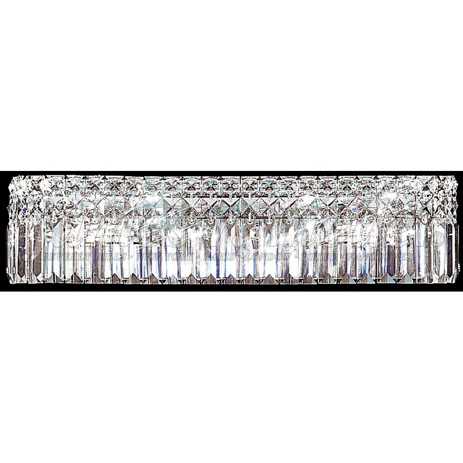 Prestige 4 Light 20 inch Silver Vanity Bar Wall Light