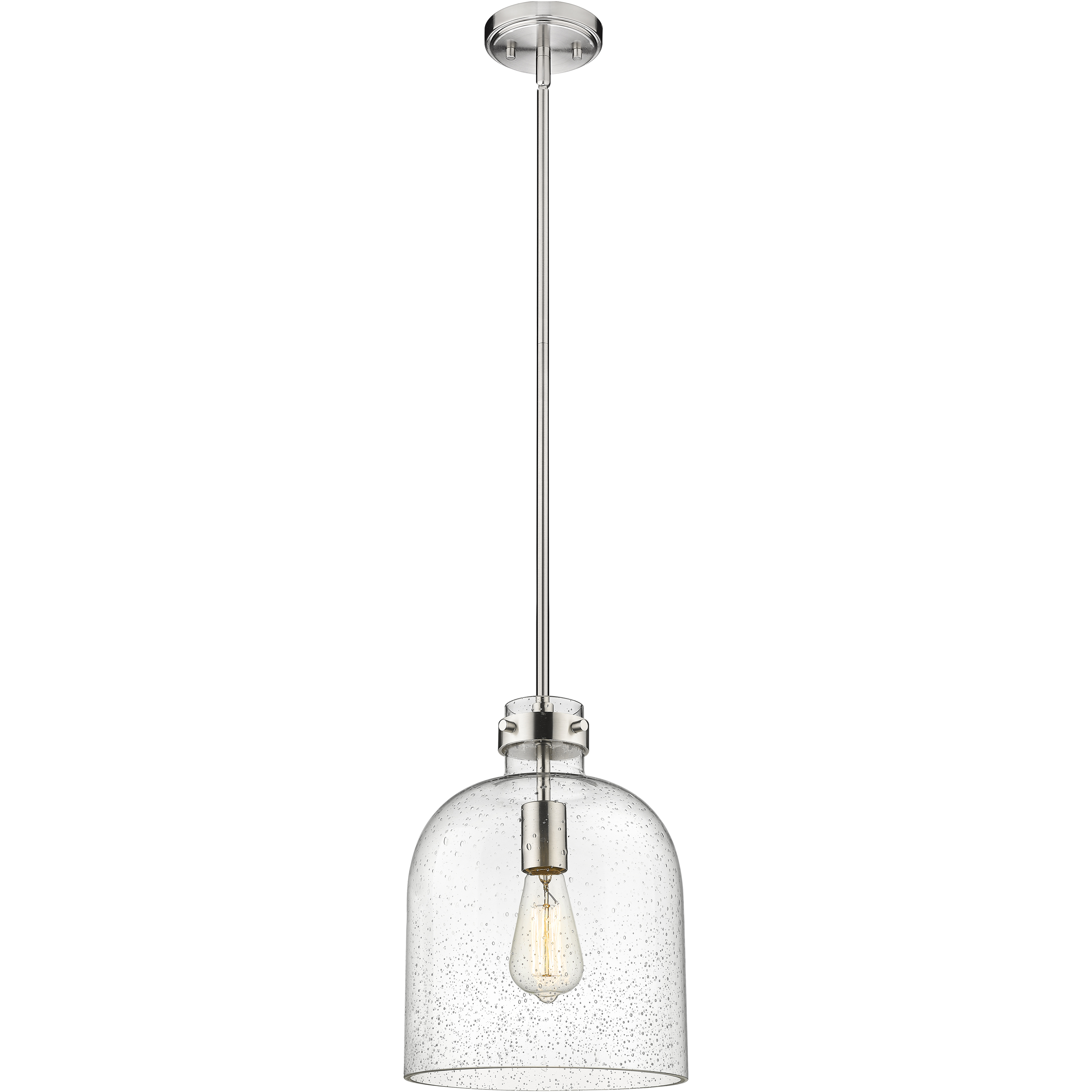 Pearson 1 Light 9.5 inch Brushed Nickel Pendant Ceiling Light