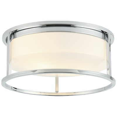 Framerton LED 11.88 inch Chrome Flush Mount Ceiling Light