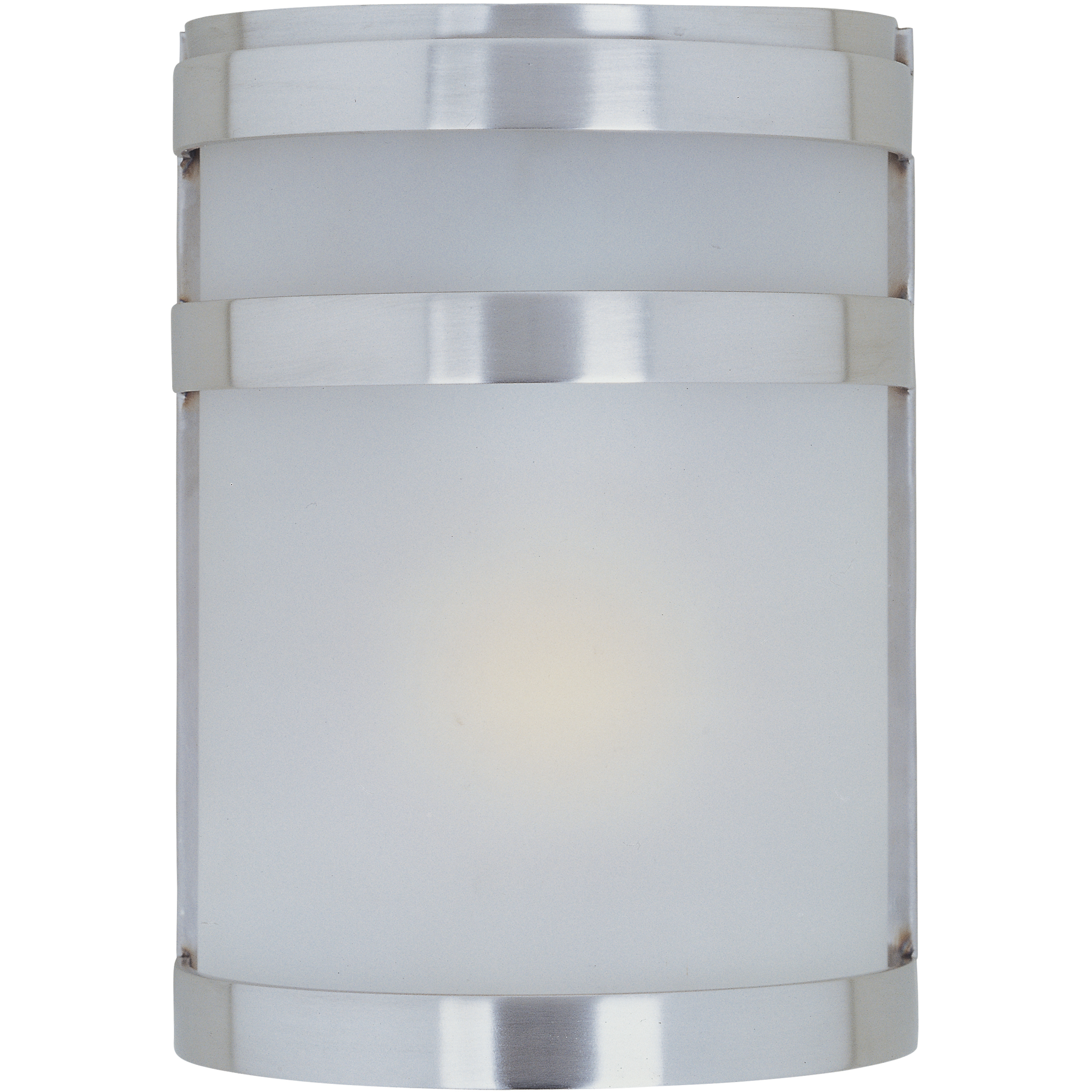 Arc 1 Light 9 inch Stainless Steel Outdoor Wall Mount
