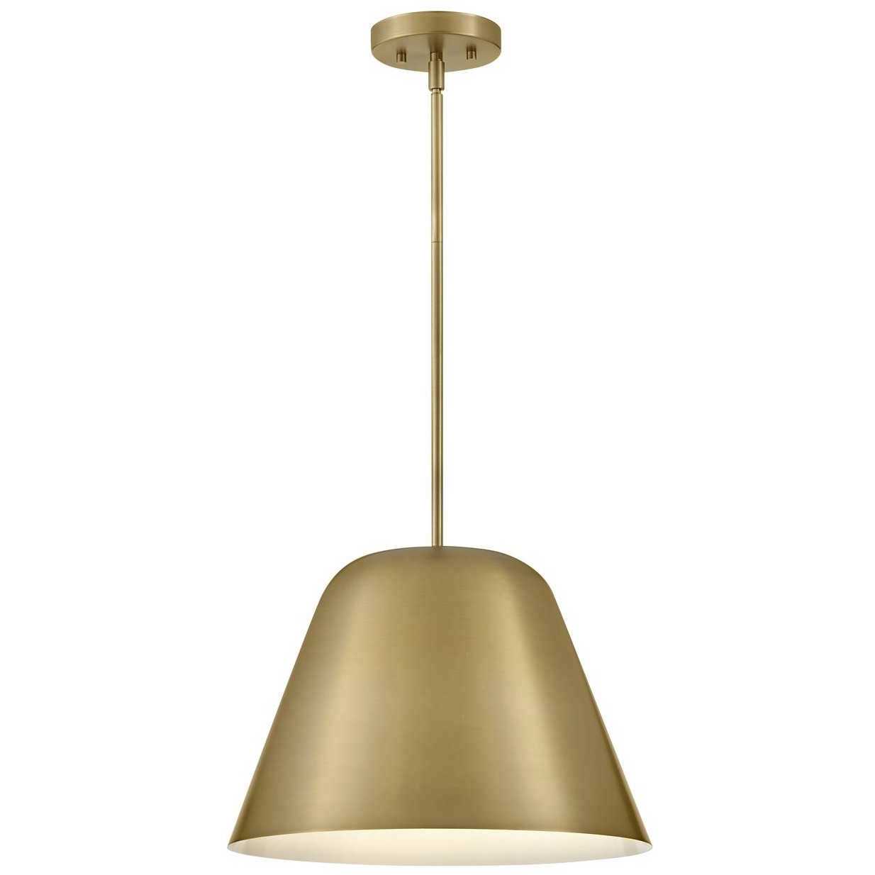 Madi LED 16 inch Lacquered Brass Pendant Ceiling Light