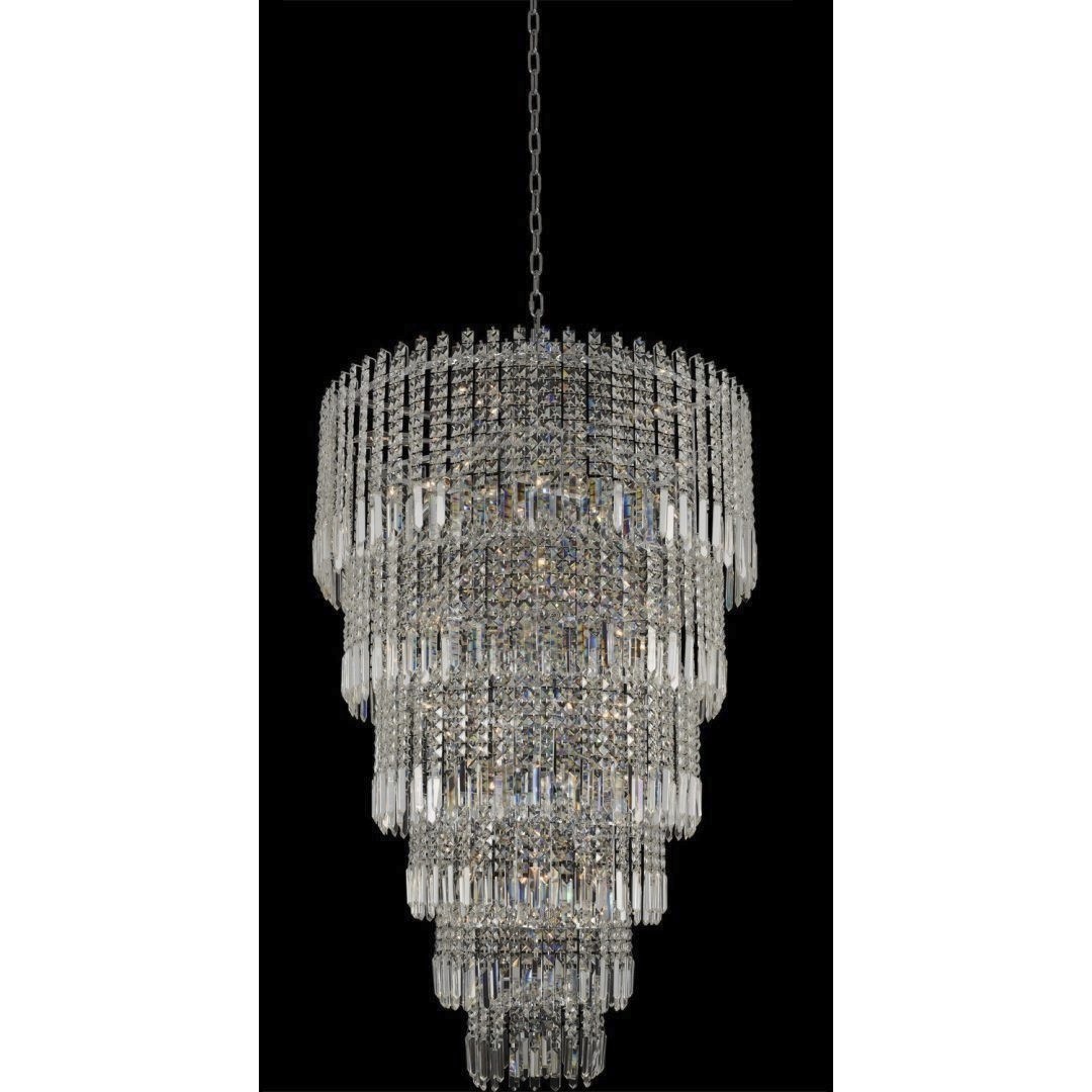Pandoro 30 Light 33 inch Chrome Foyer Light Ceiling Light