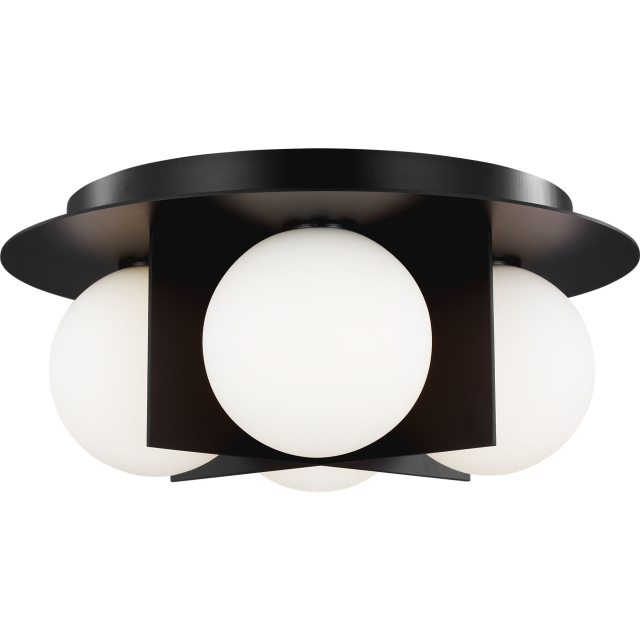 Sean Lavin Orbel LED 15 inch Matte Black Flush Mount Ceiling Light in LED 90 CRI 3000K