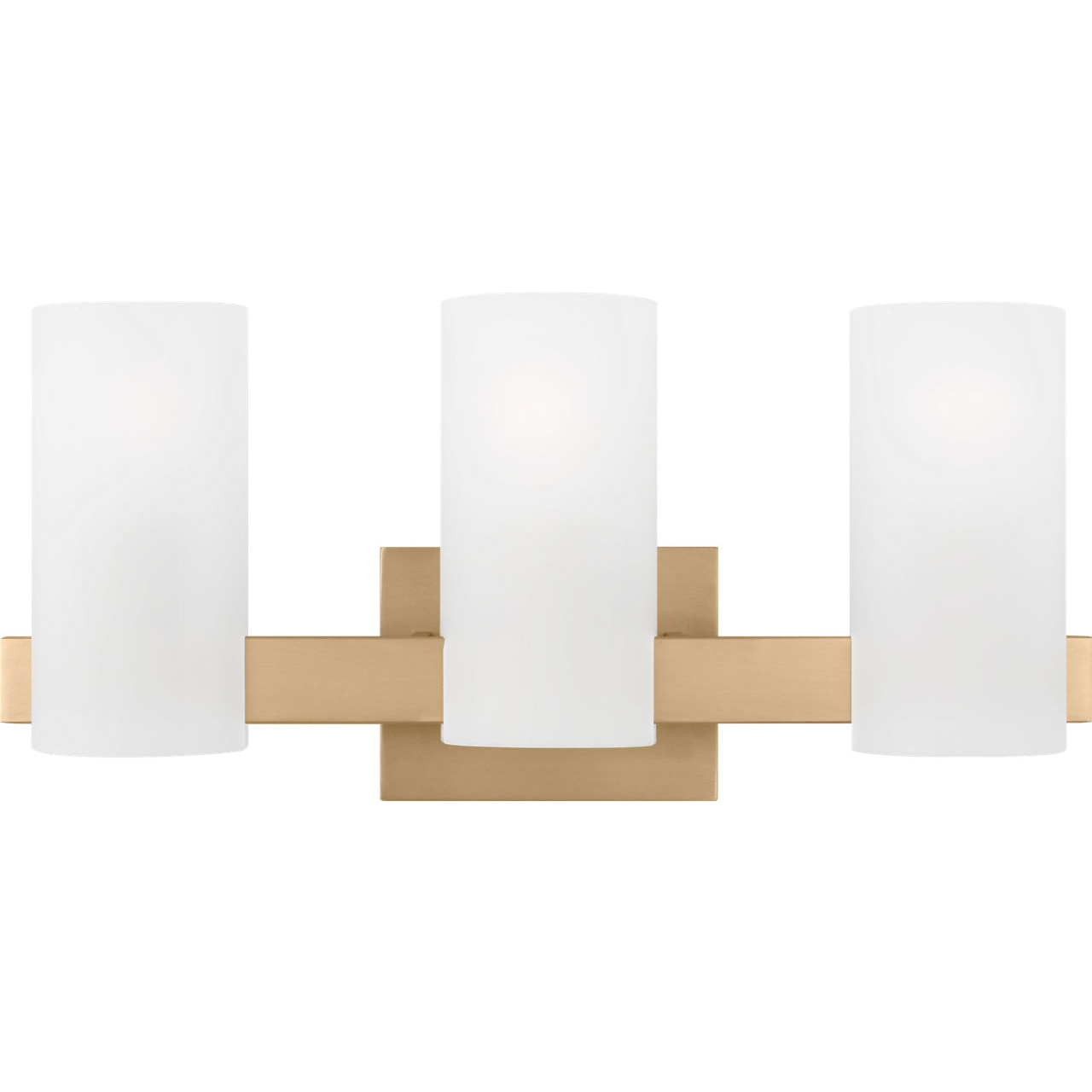 Drew & Jonathan Scott Rhode 3 Light 19.63 inch Satin Brass Vanity Light Wall Light