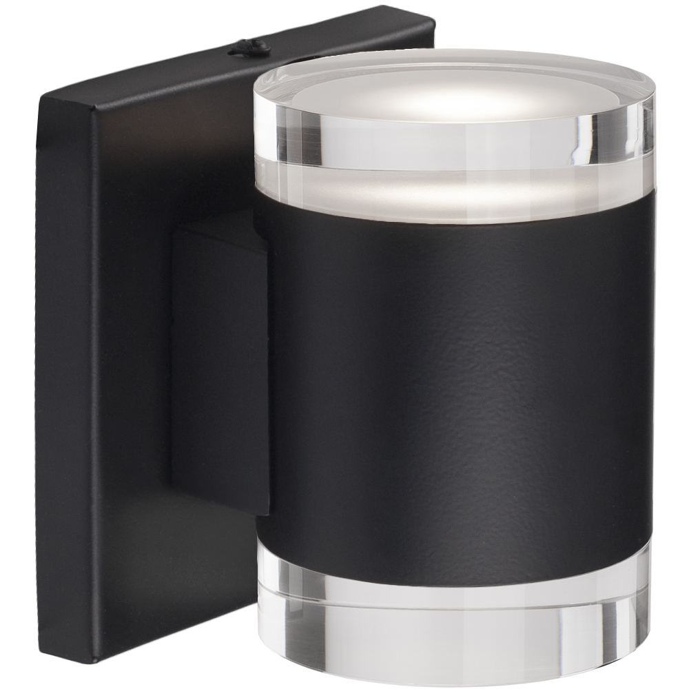 Norfolk LED 3.13 inch Black Wall Sconce Wall Light