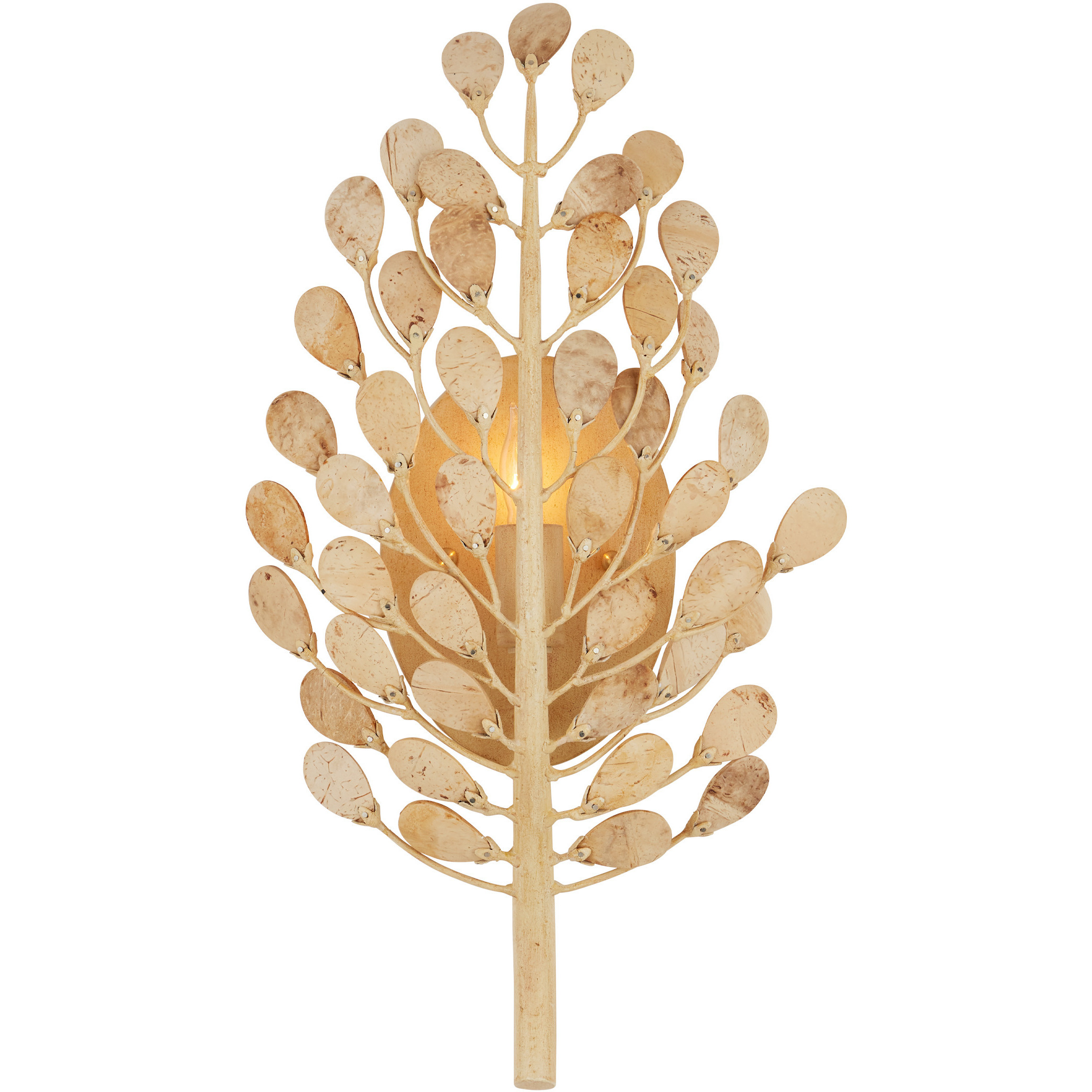 Maypan 1 Light 9.5 inch Coco Cream ADA Wall Sconce Wall Light