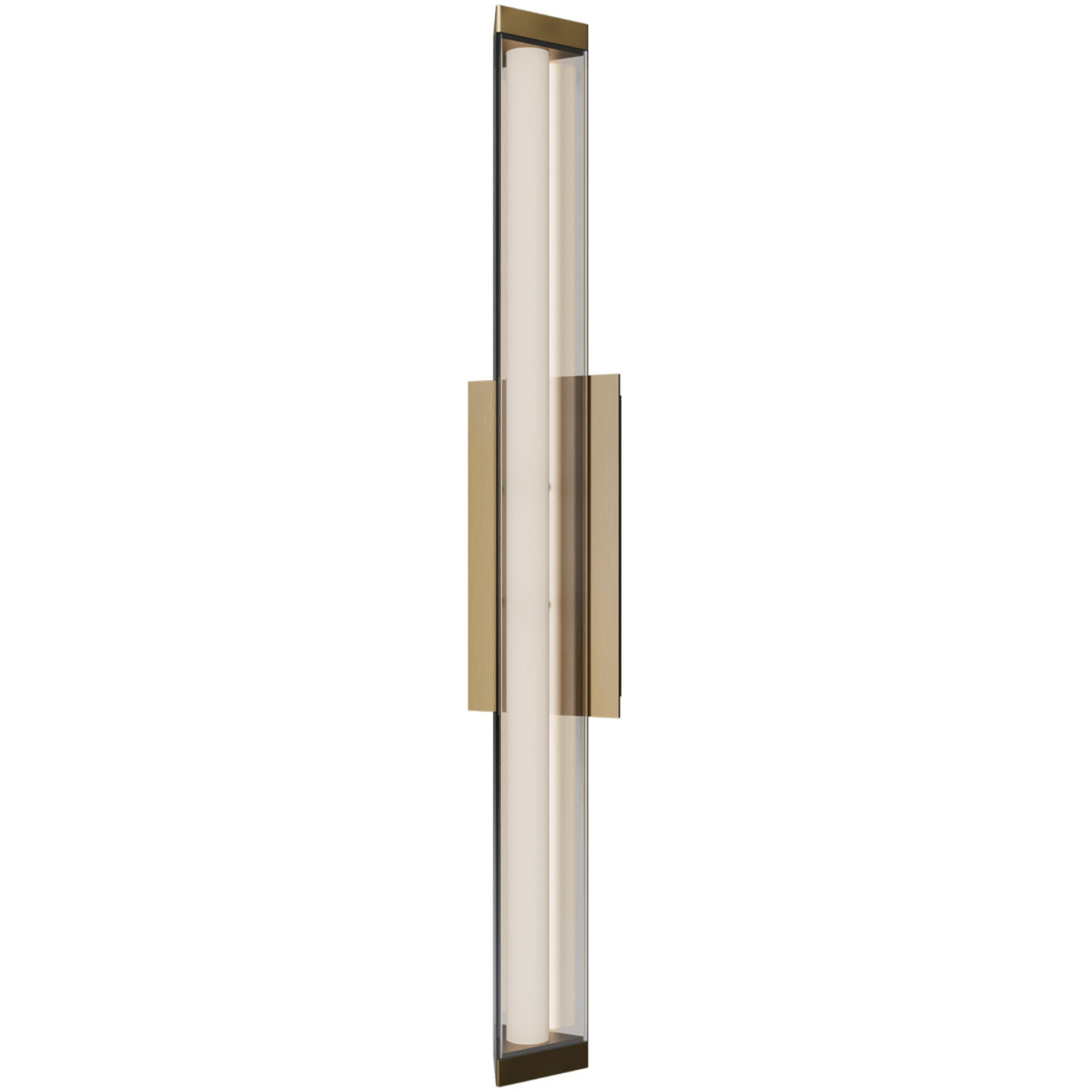Boulevard LED 24 inch Aged Brass Bath Vanity & Wall Light in 4000K, dweLED
