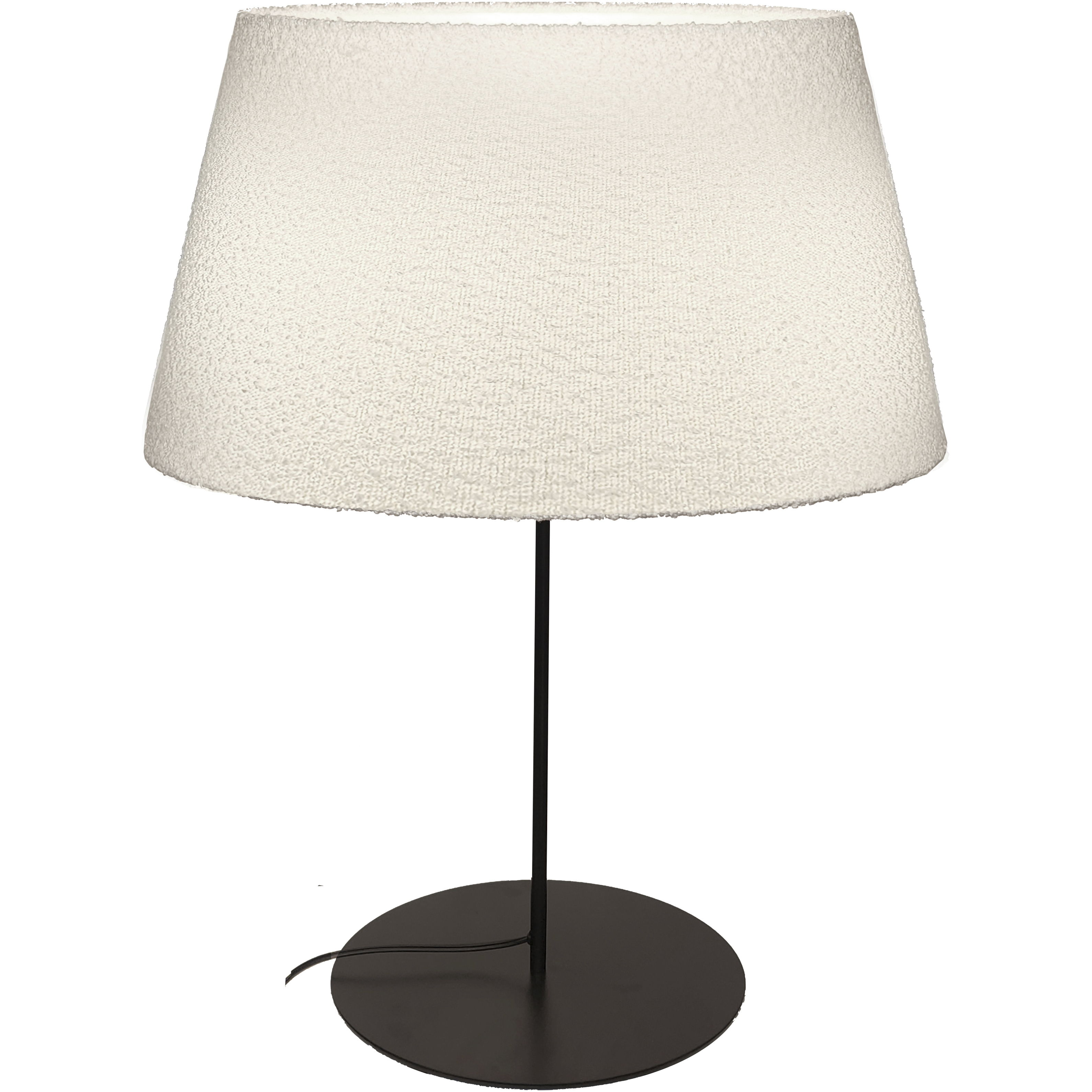 Dalia 28 inch 60 watt Matte Black Table Lamp Portable Light