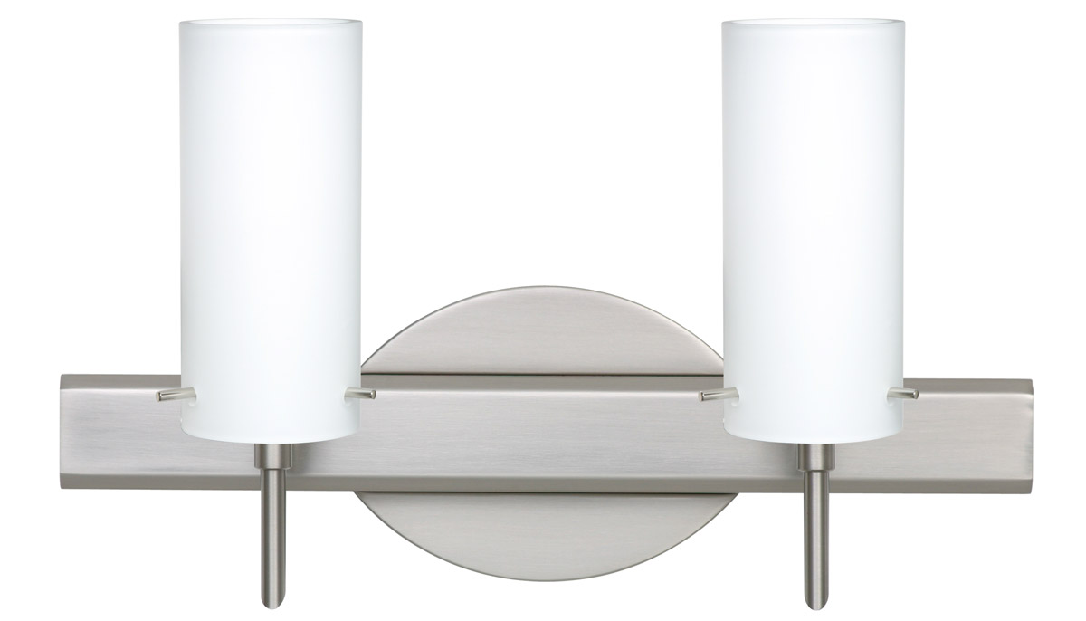 Copa 3 LED 15 inch Satin Nickel Vanity Lighting Wall Light
