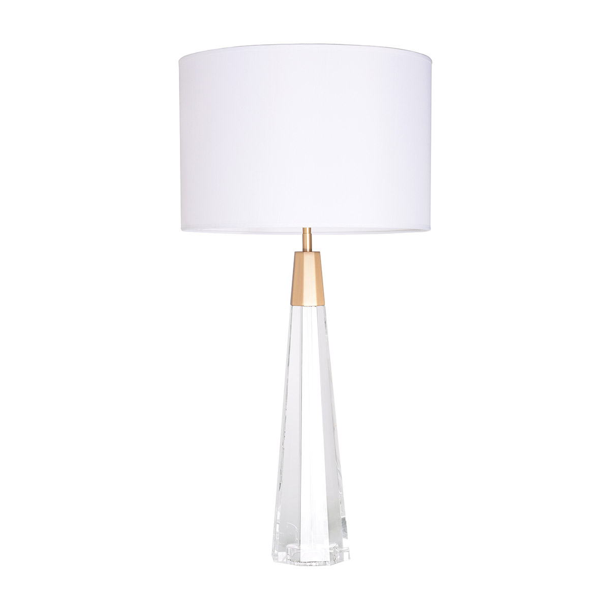 Monroe 32 inch 100.00 watt Brushed Brass Table Lamp Portable Light