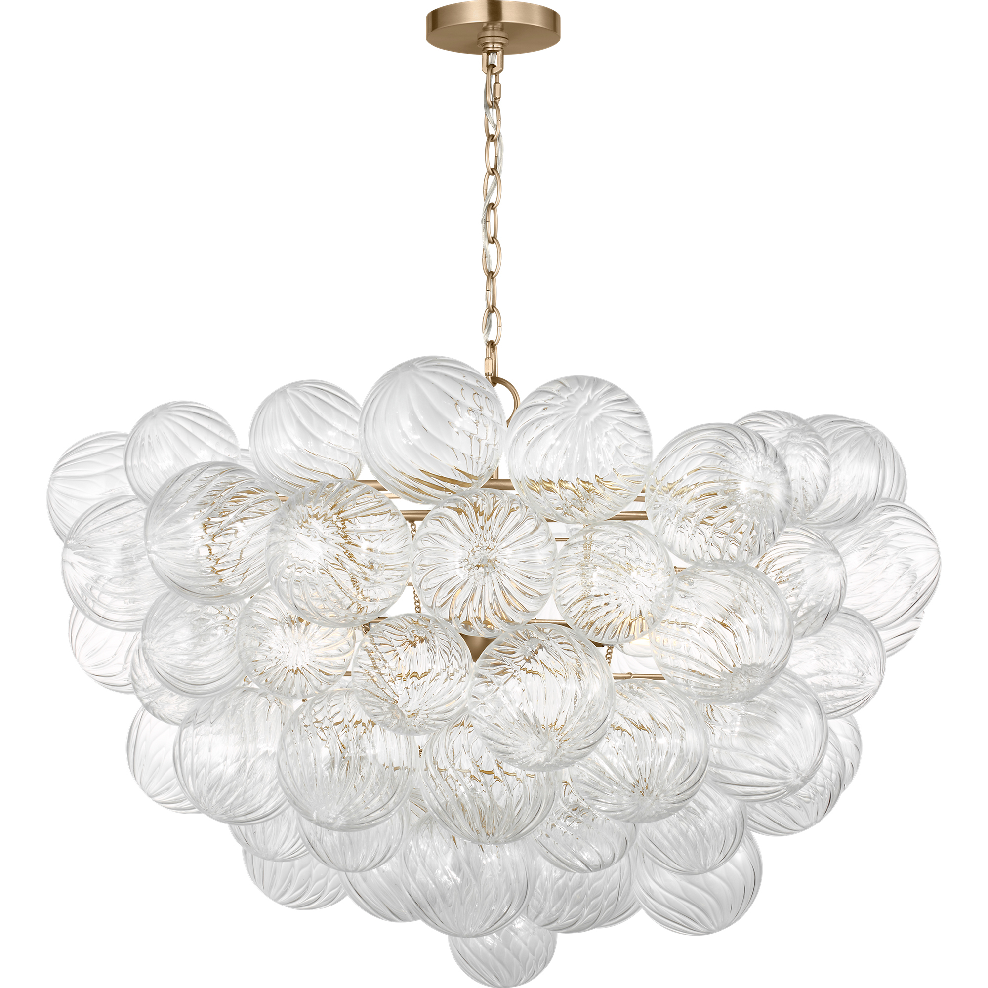 Zia 5 Light 32.28 inch Brushed Nickel Chandelier Ceiling Light