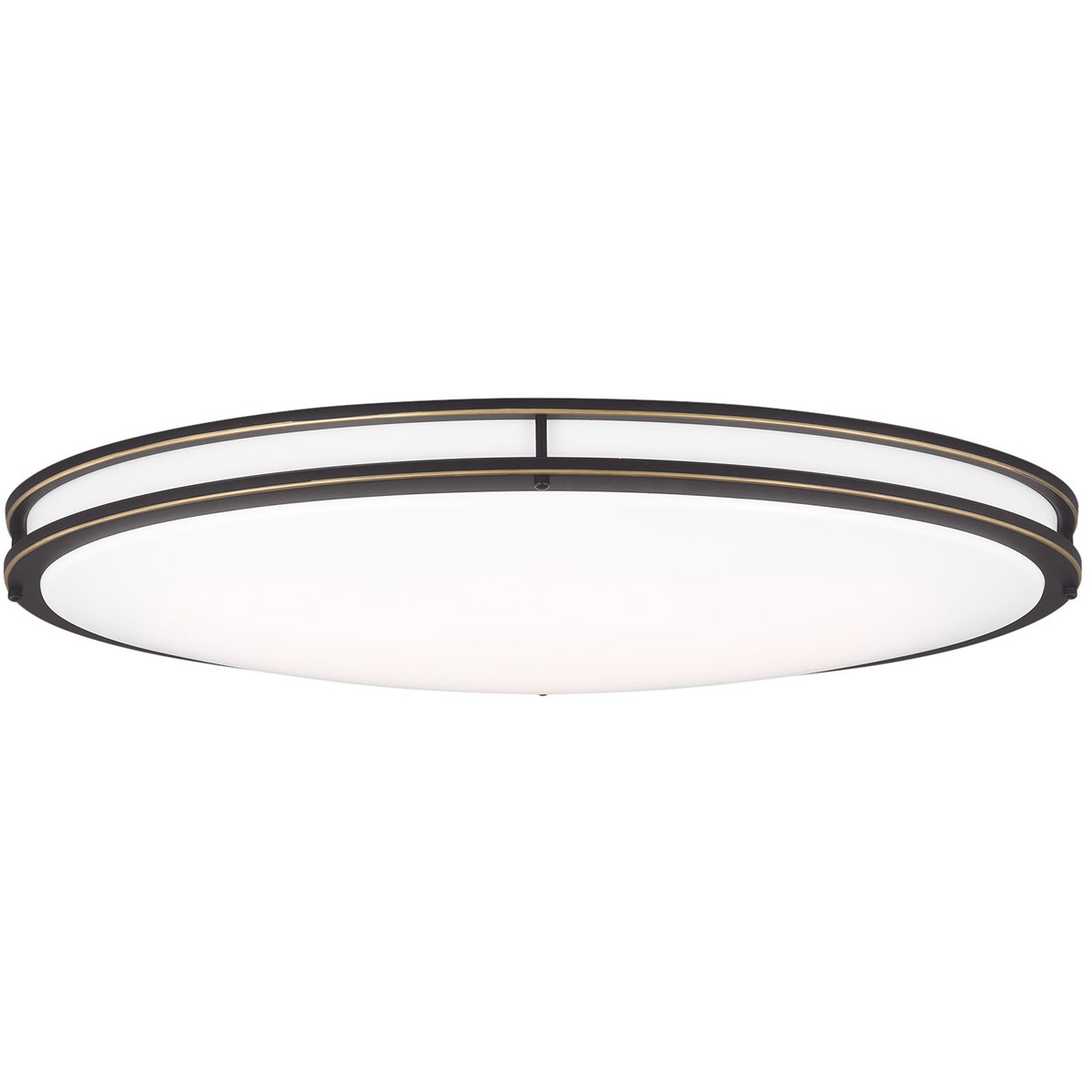 Mahone LED 18 inch Antique Flush Mount Ceiling Light Oval