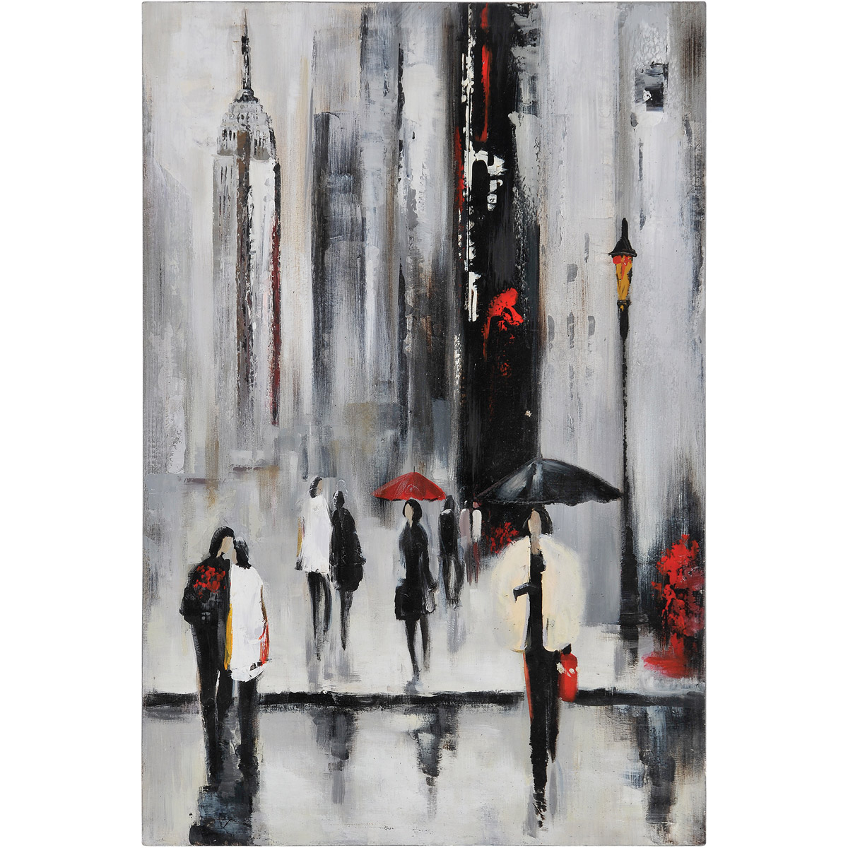 Bustling City I Wall Art