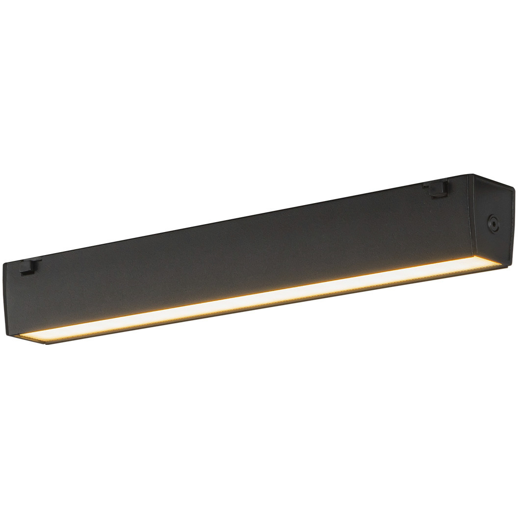 Jaren 48V DC Black Trilo Track Light Bar Ceiling Light in 3000K