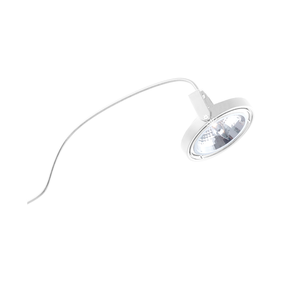 Series 153 50 watt 2.75 inch White Arclight Wall Light, Clamp Mount