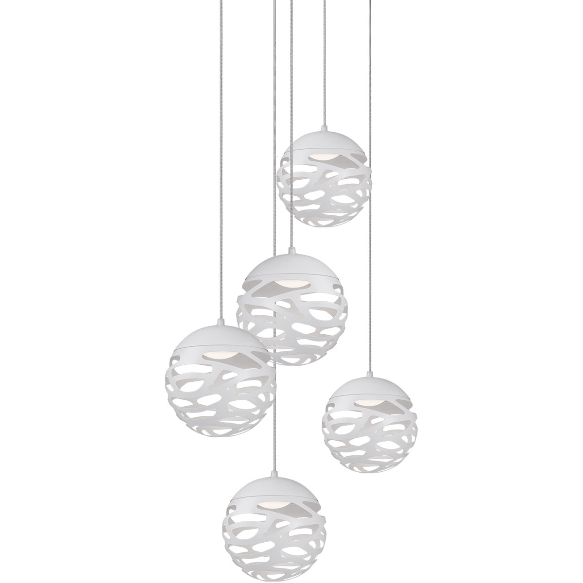 Neptune LED 13.75 inch White Pendant Ceiling Light