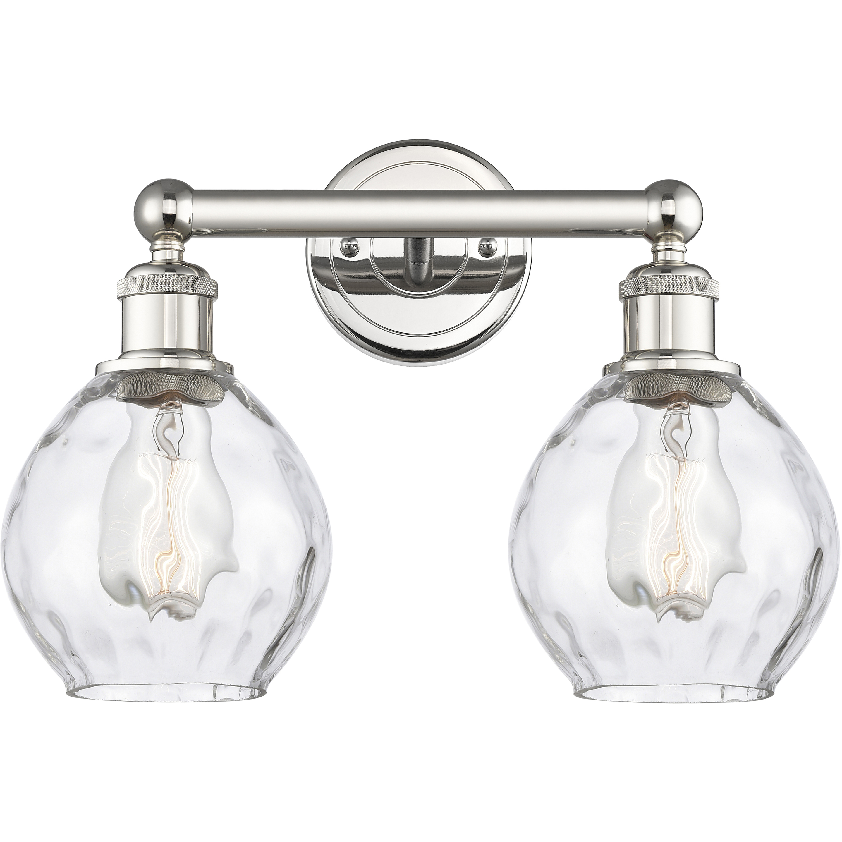 Waverly 2 Light 15 inch Polished Nickel Bath Vanity Light Wall Light