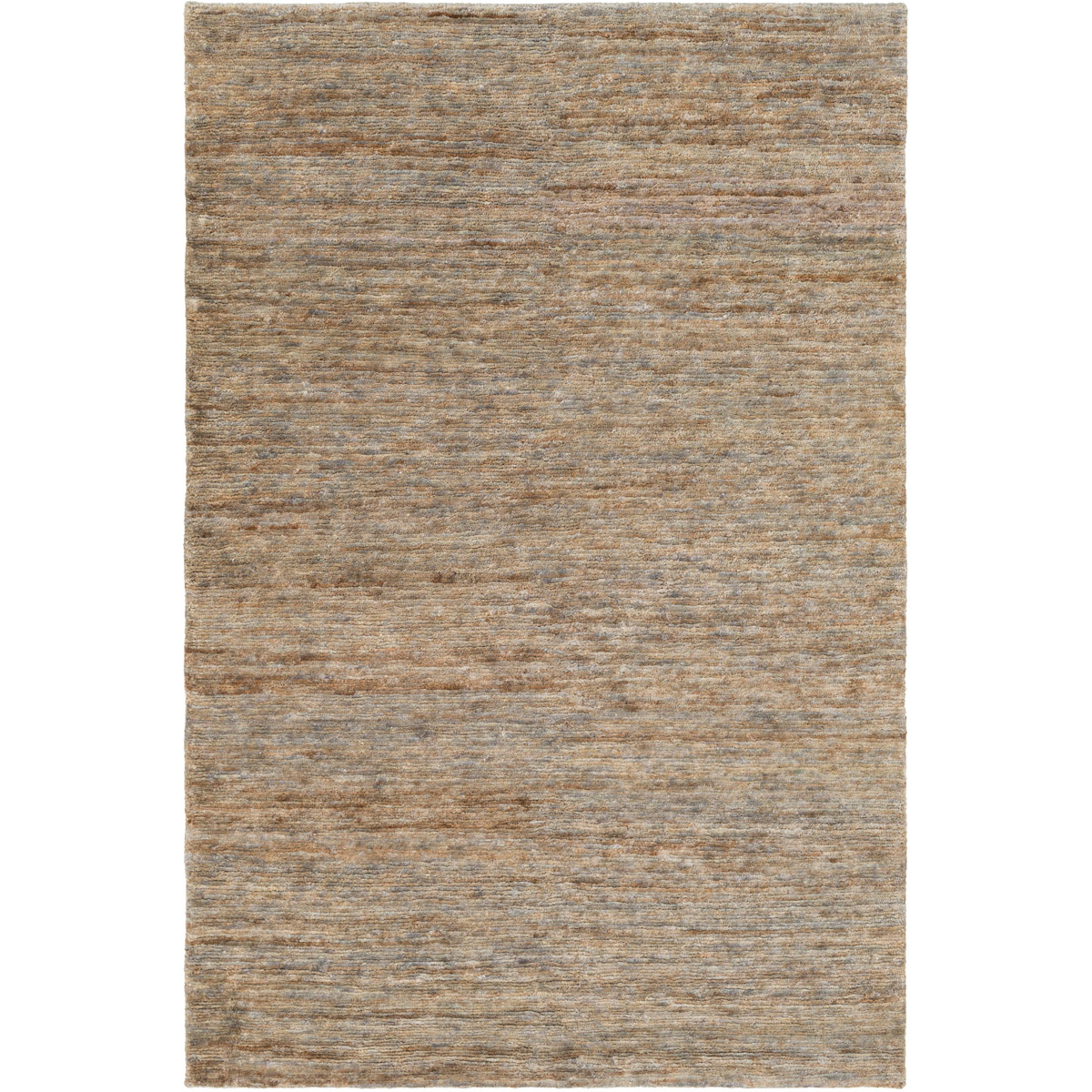 Crusoe 36 X 24 inch Medium Gray Rug