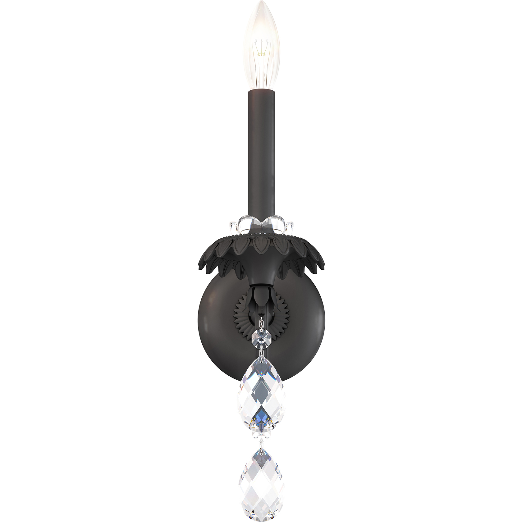 Helenia 1 Light 6 inch Black Wall Sconce Wall Light