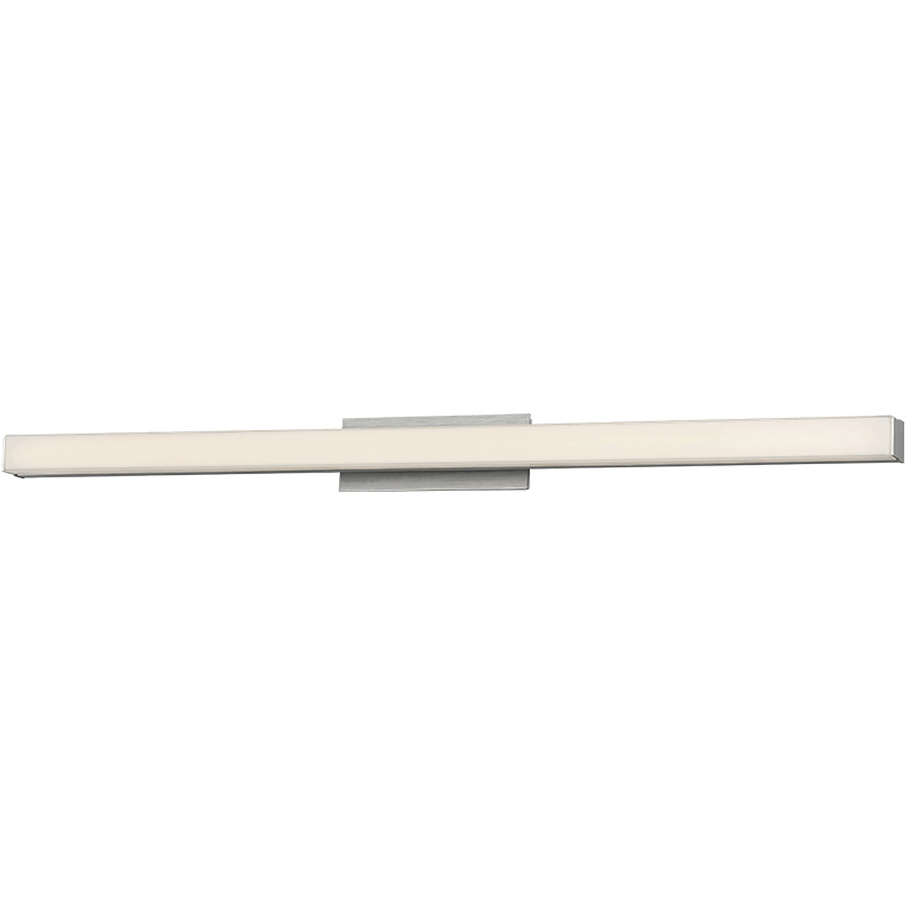 Brink LED 36 inch Brushed Aluminum Bath Vanity & Wall Light in 3500K, dweLED