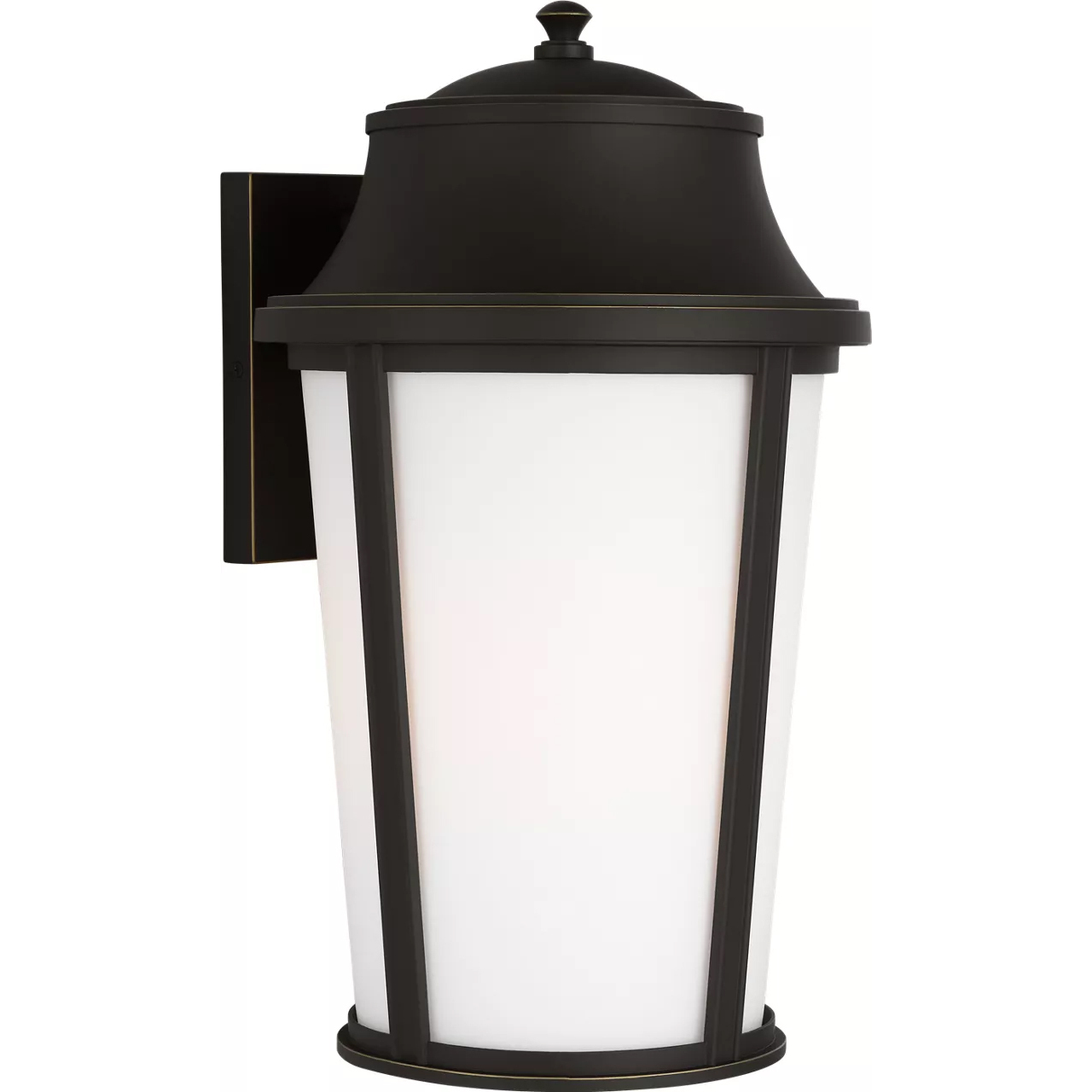 Portola 1 Light 18 inch Antique Bronze Outdoor Wall Lantern, Large