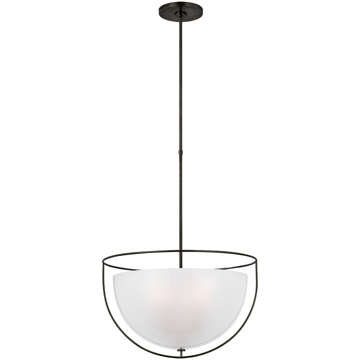 Paloma Contreras Odeon LED 18 inch Bronze Pendant Ceiling Light, Large