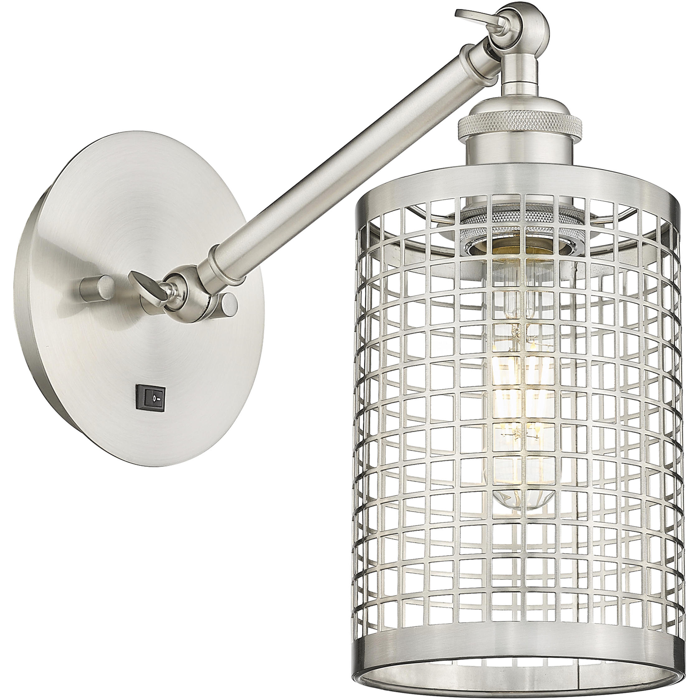 Nestbrook 1 Light 5 inch Satin Nickel Sconce Wall Light