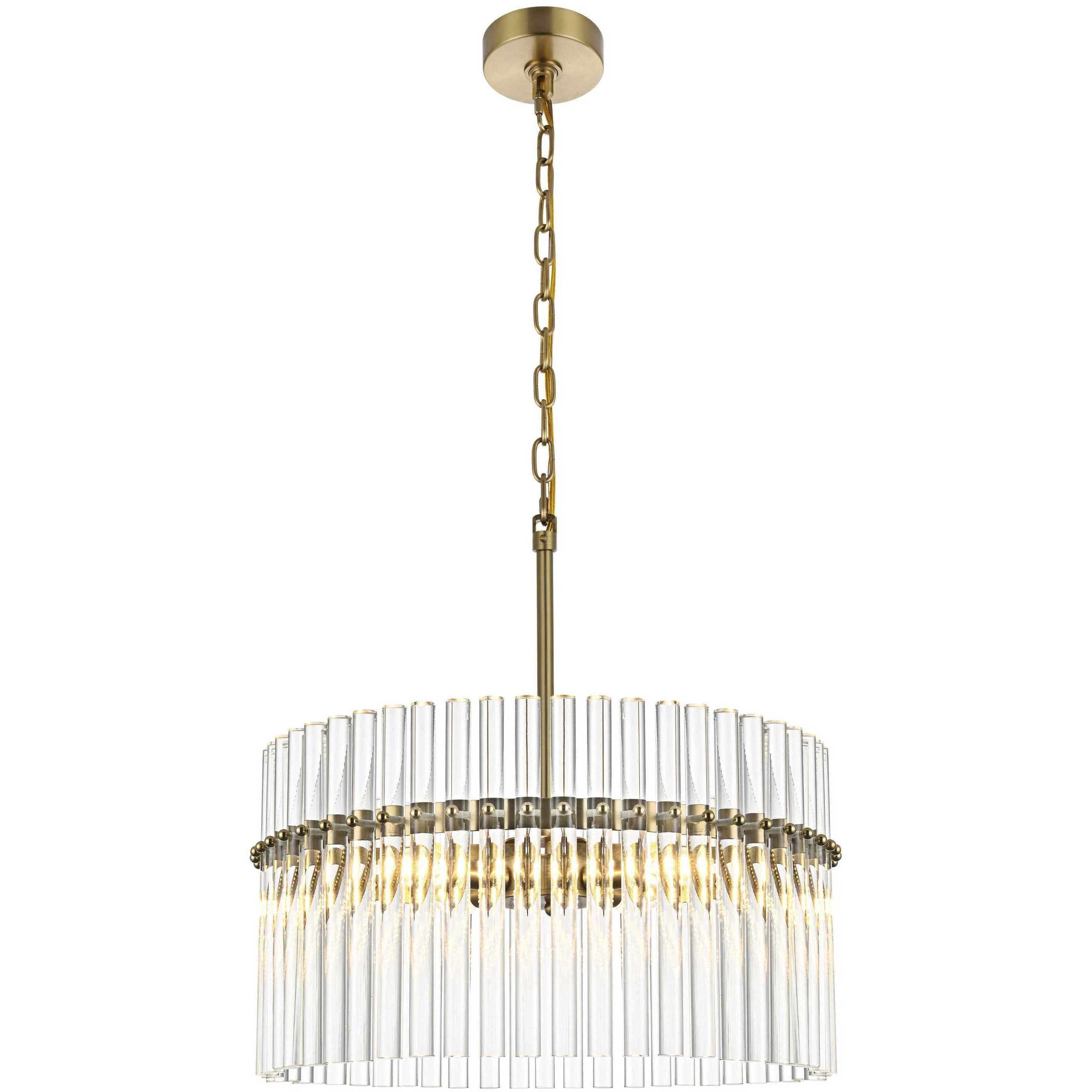 Paulina 4 Light 20 inch Satin Gold Chandelier Ceiling Light
